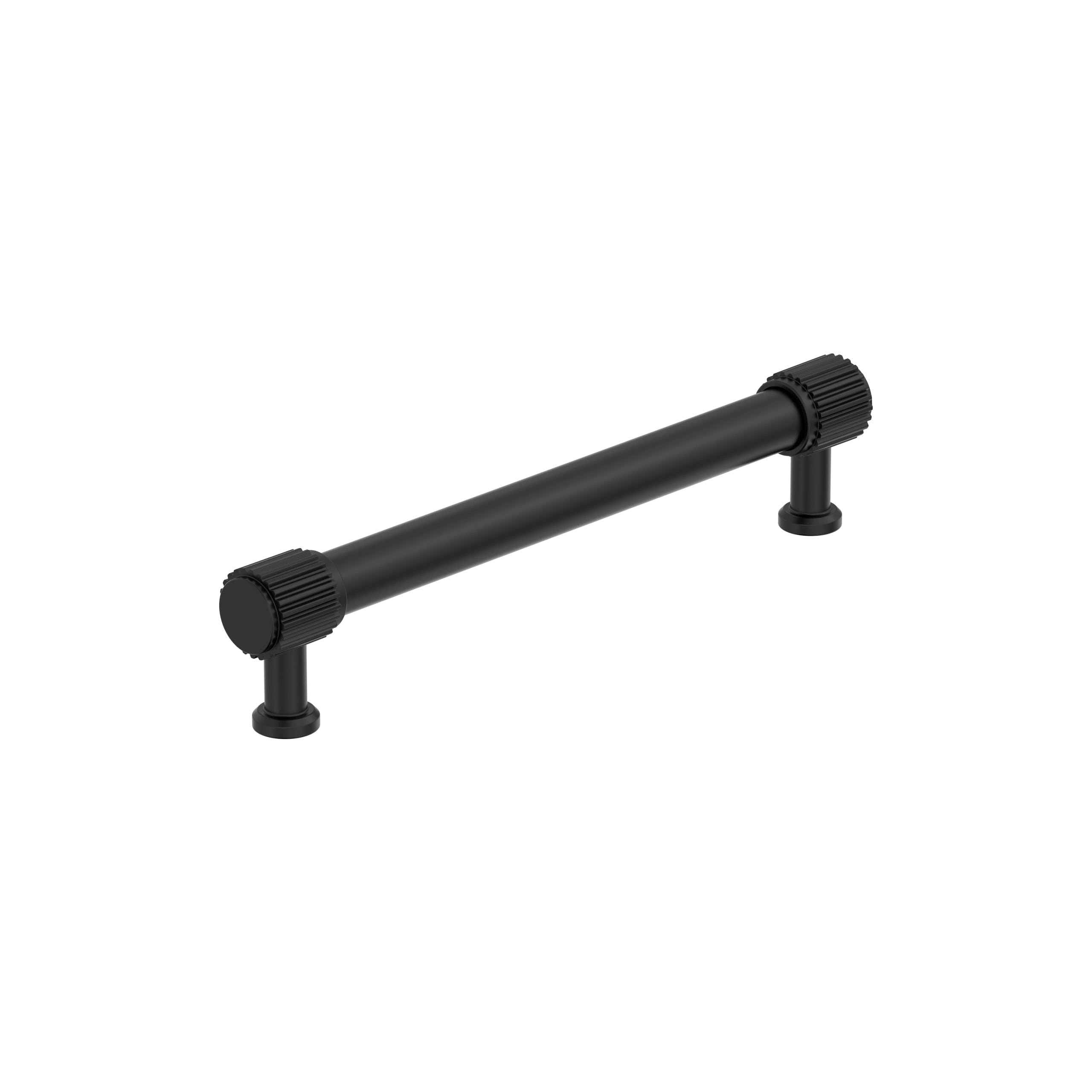 Amerock BP37805MB Farewind 6-5/16-in , 160mm Center to Center Matte Black Cylindrical Bar Drawer Pull