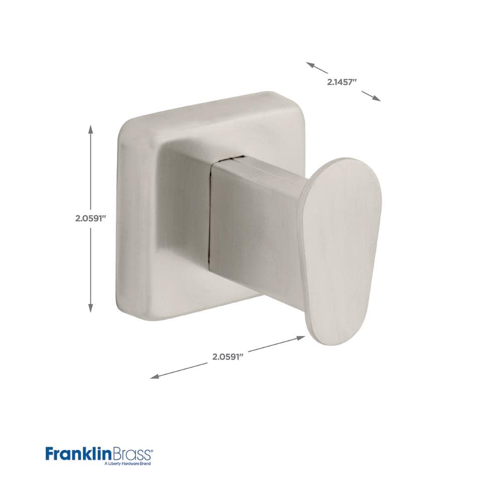 Franklin Brass 5501 Century Collection 2 Wall Mounted Single Robe