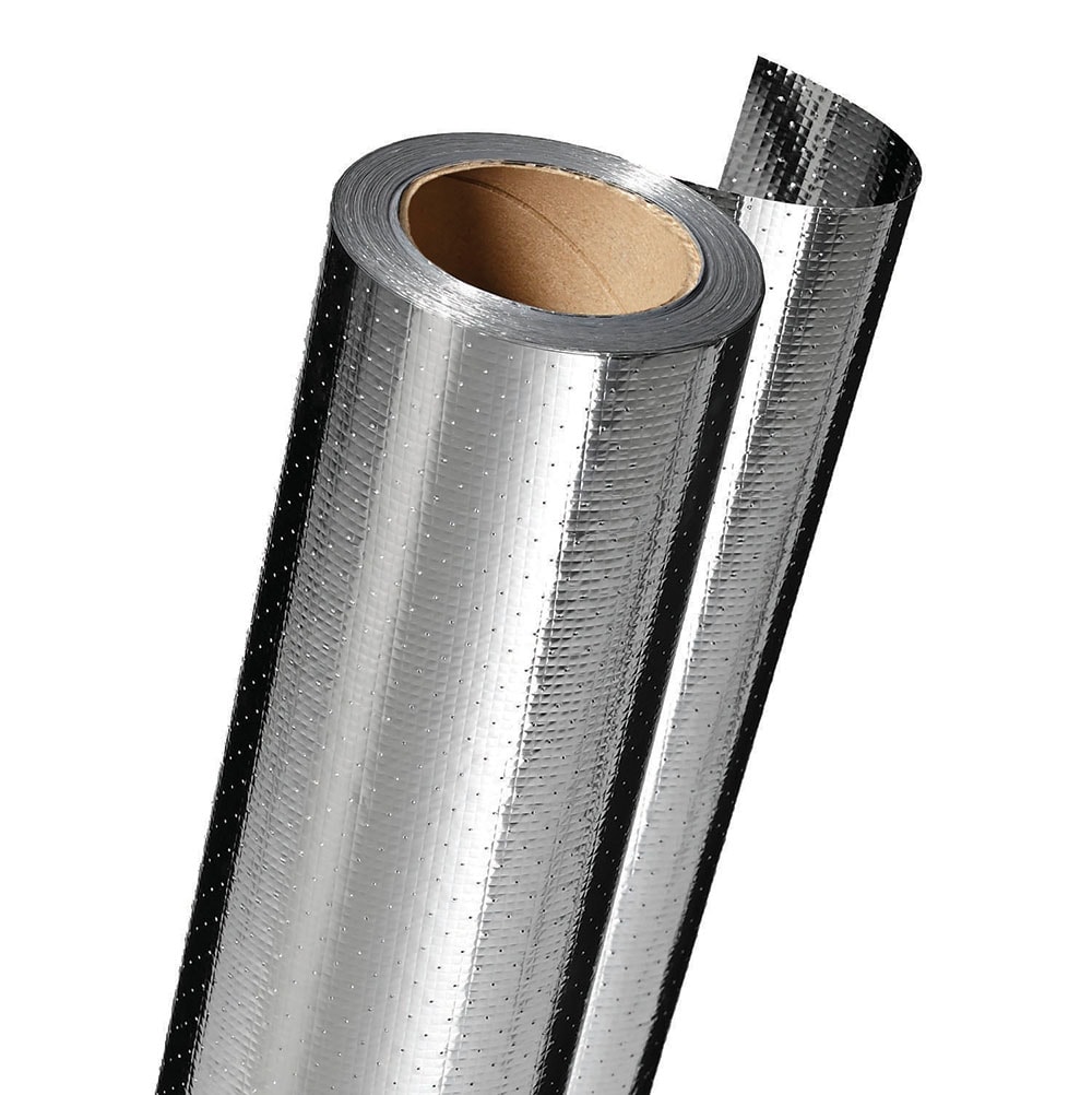 48in.Double Reflective Radiant Barrier Insulation Aluminum Foil Roll,S