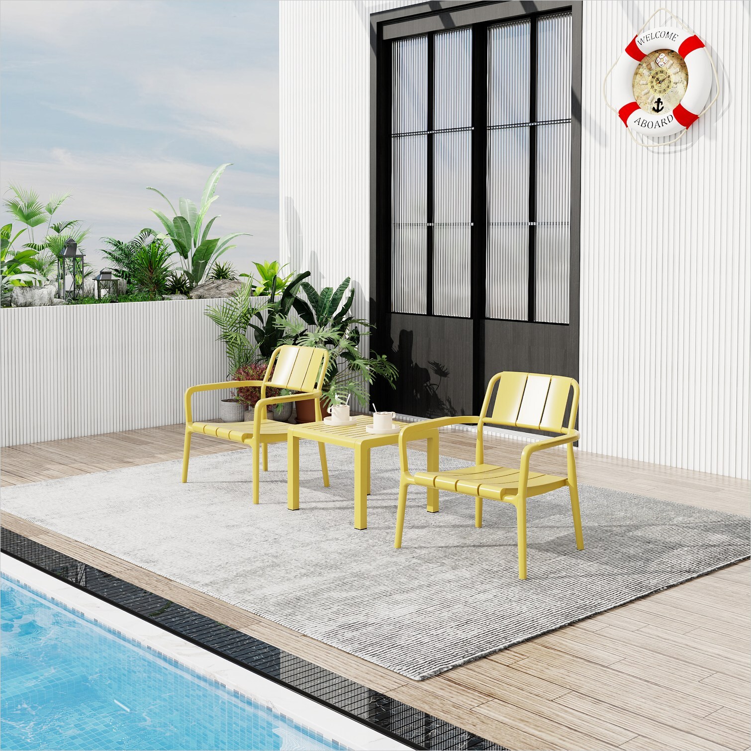 SunJet DA8PB6612533 Patio-Conversation-Sets - View #2