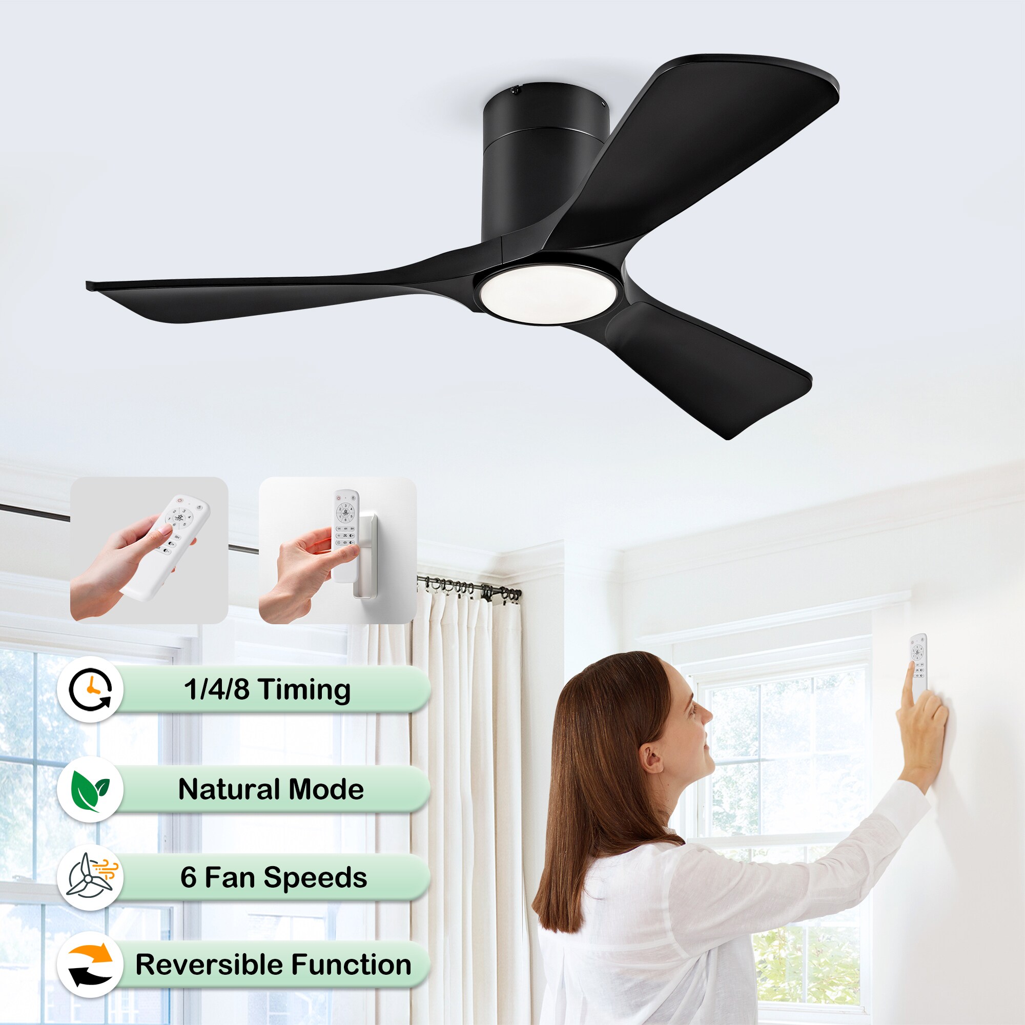 SINOFURN SYF110016BK Ceiling-Fans - View #8