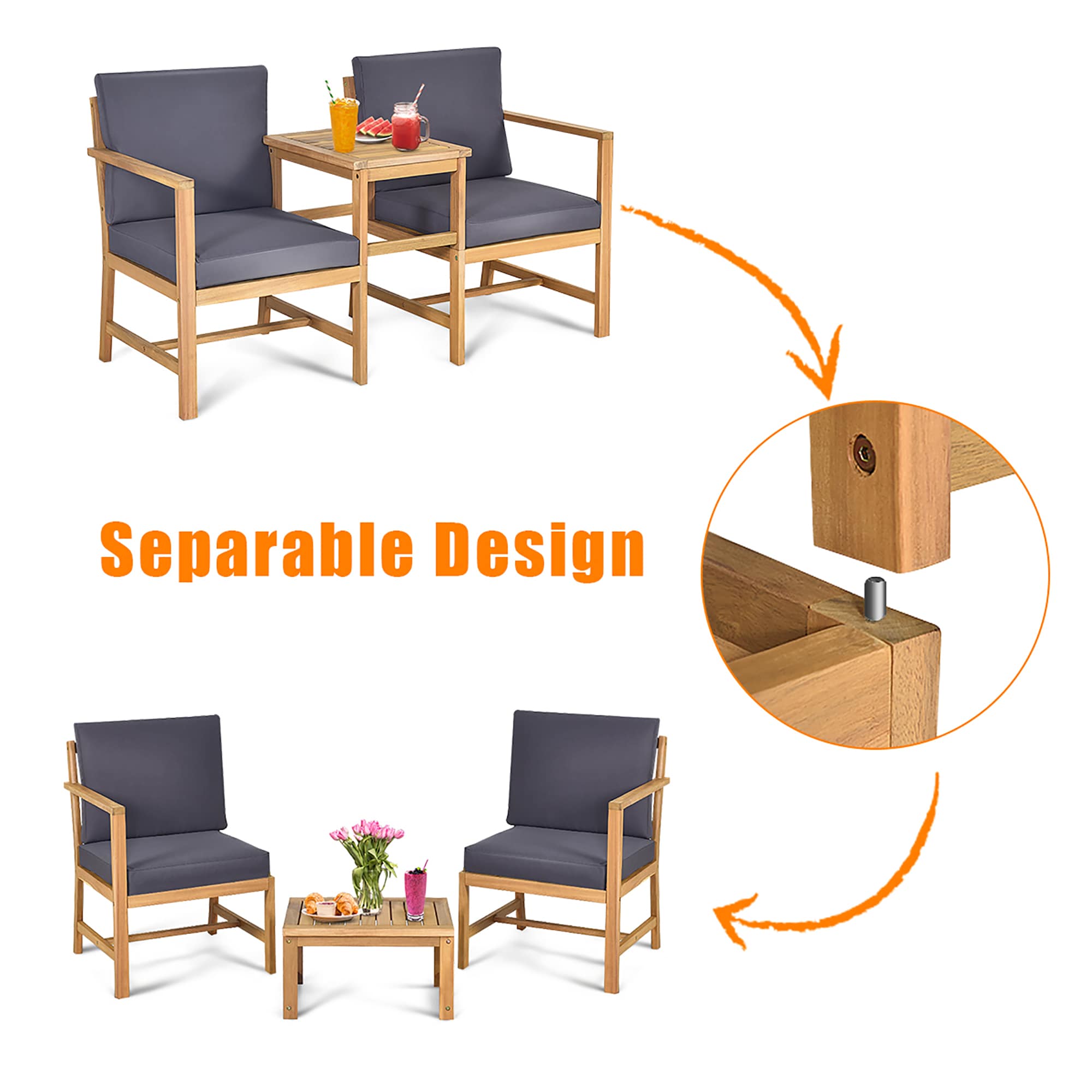 Costway LWS00853 Patio-Chairs - View #5