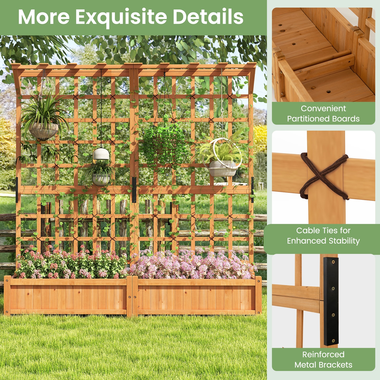 Poinic CWGT4347OR Raised-Planter-Boxes - View #4