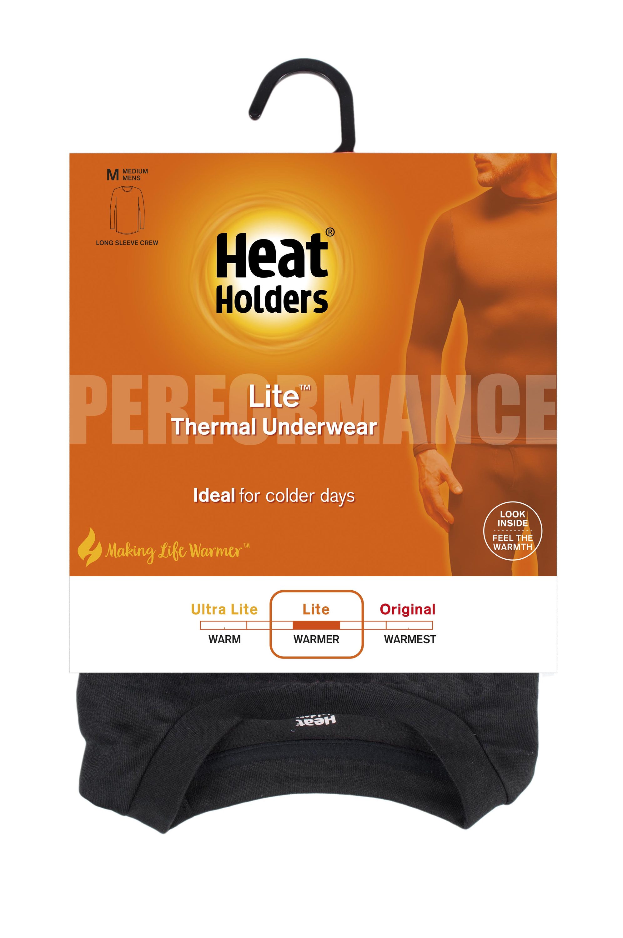 Heat Holders Black Polyester Thermal Base Layer (Medium) in the ...