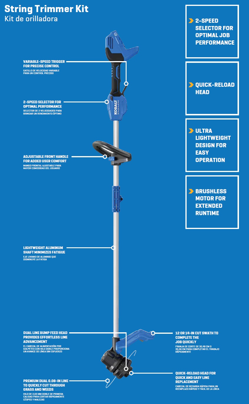 Kobalt KST 224A-03 Cordless-String-Trimmers - View #4