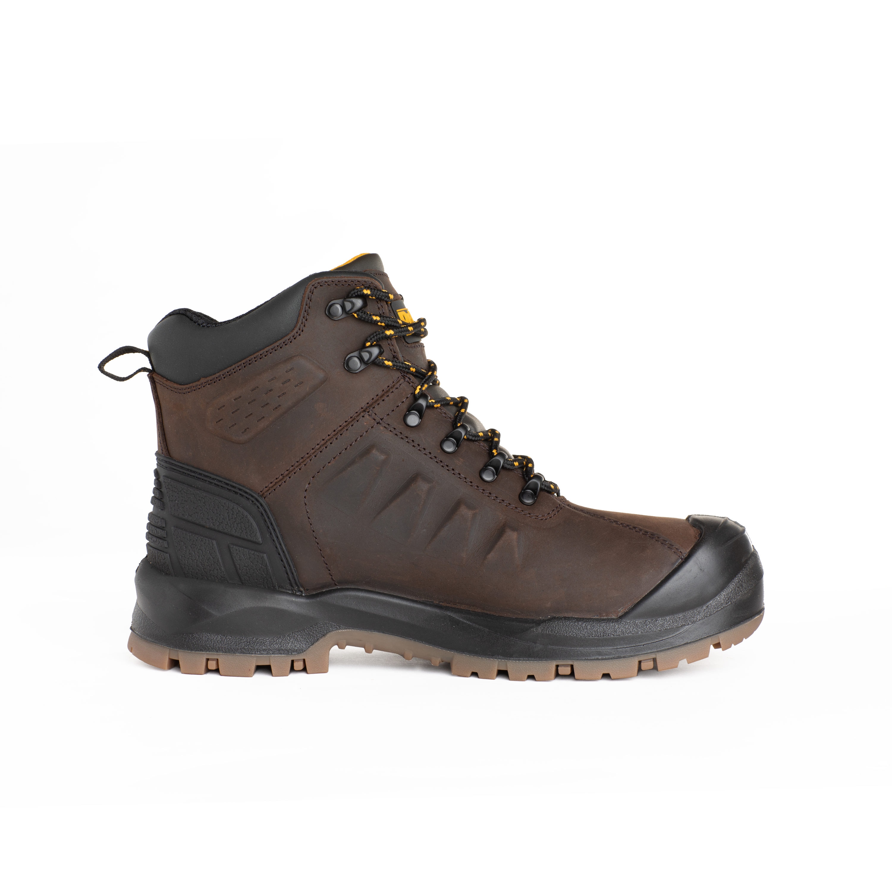 DeWalt Mens Brown Waterproof Steel Toe Work Boots Size: 7 Medium