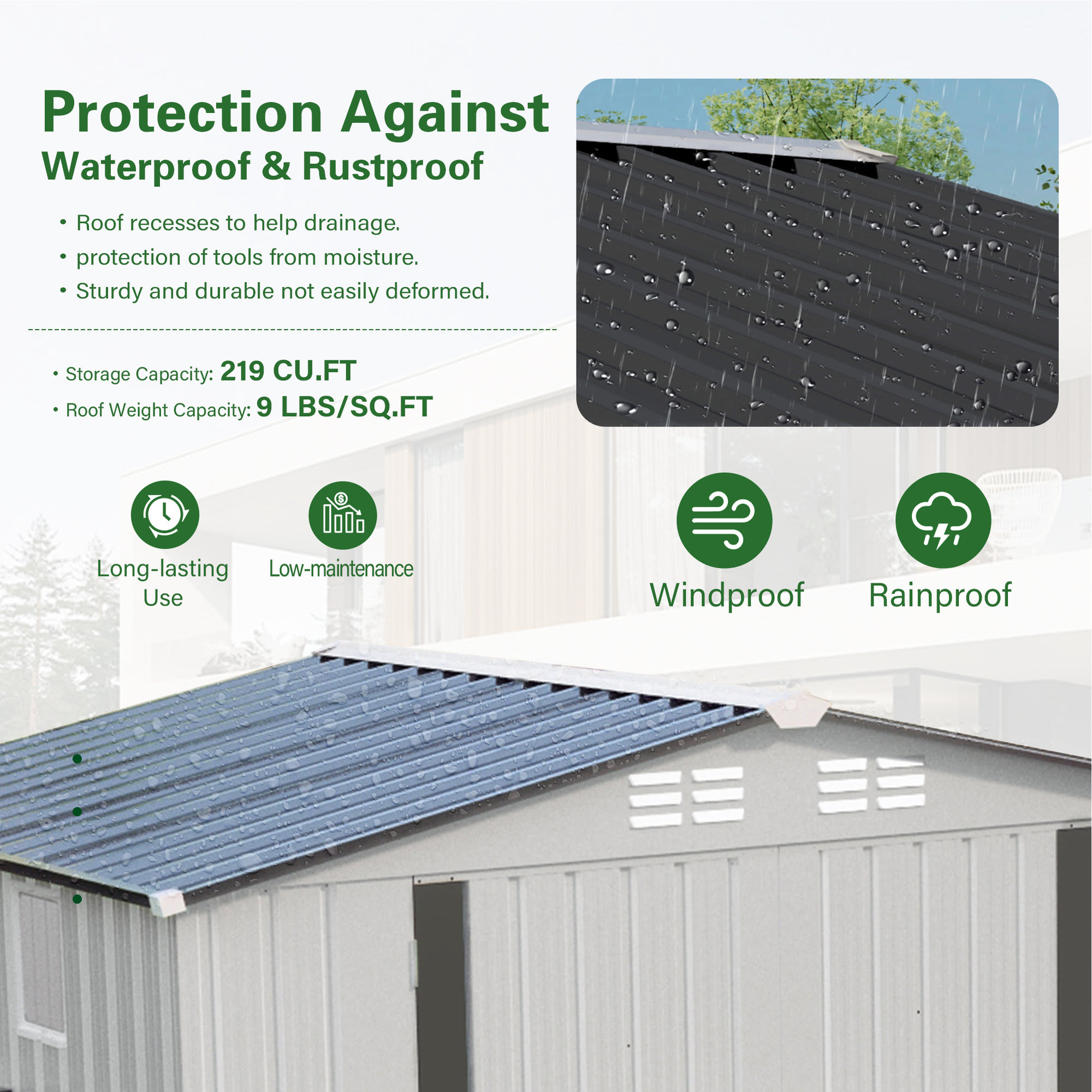 Etokfoks LET0205S23 Metal-Storage-Buildings-Sheds - View #3