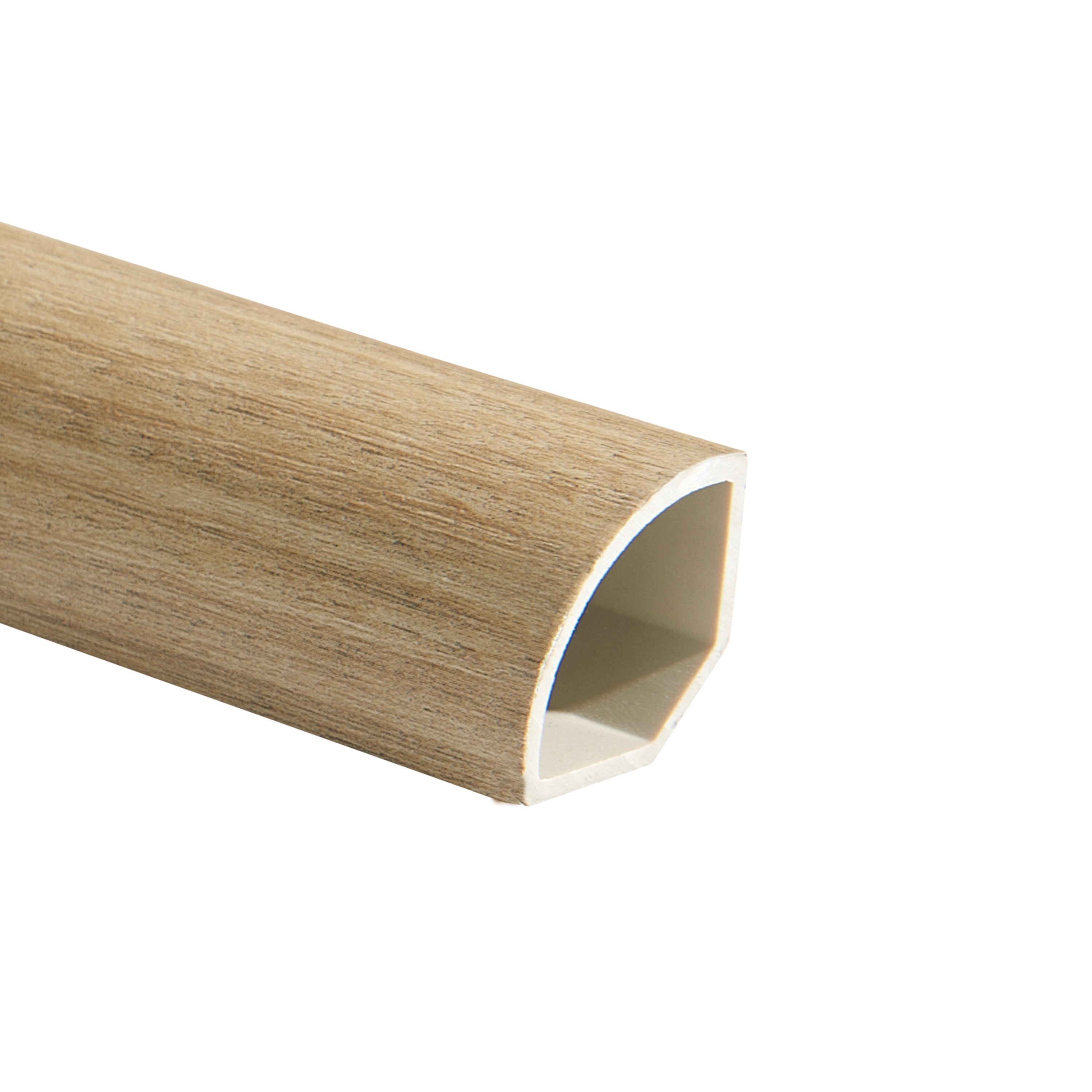 Villa Barcelona LOWMVCL936-QR Rigid Core Campeche 0.59-Inches T x 1.023-Inches W x 94.5-Inches L Vinyl Quarter round