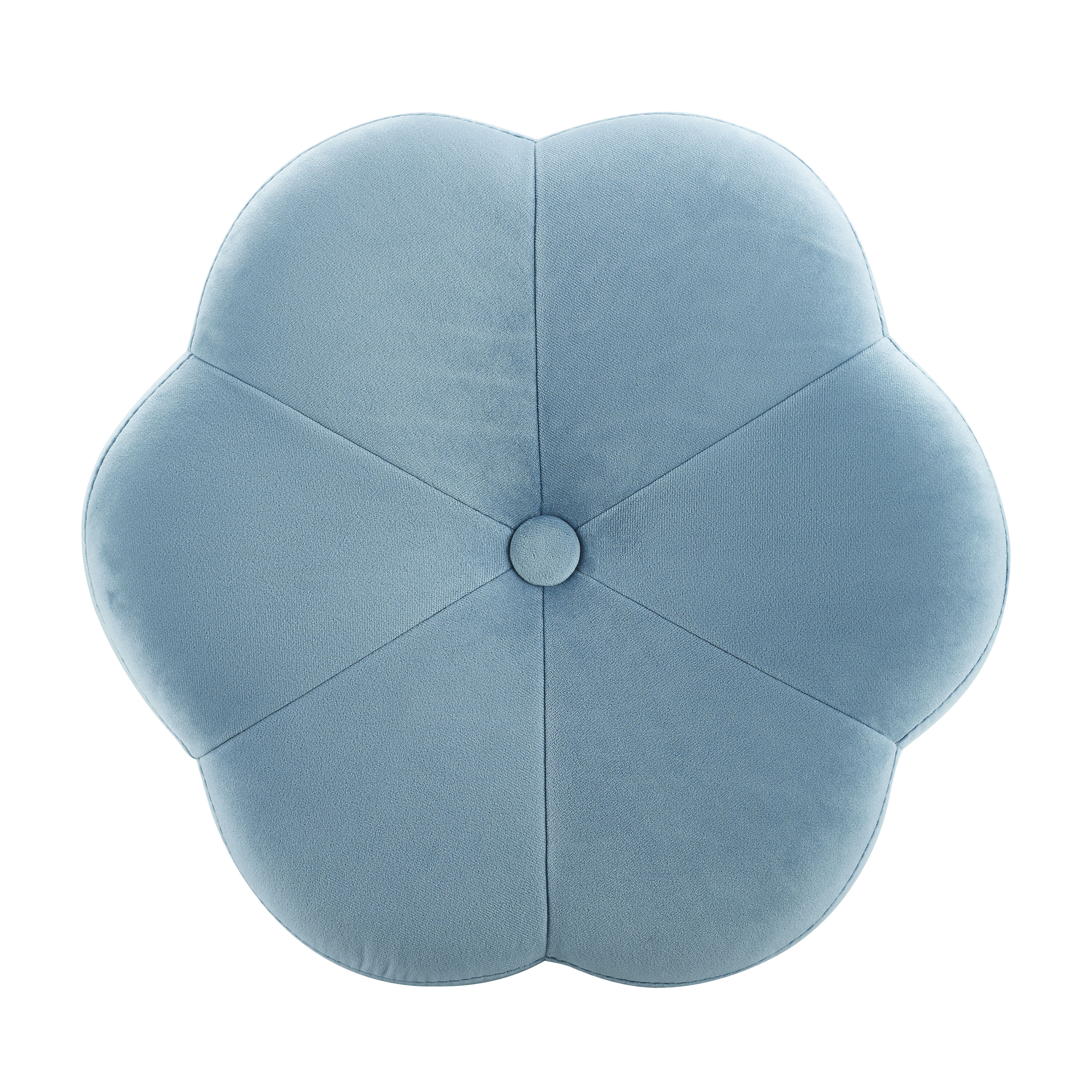 Leela velvet on sale flower throw pillow