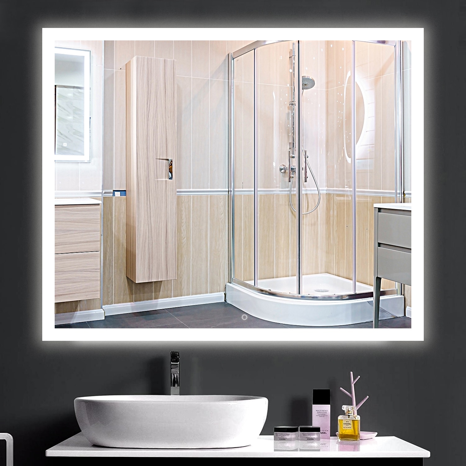 HomLux 1MA033630TD-OL Framed-Bath-Mirrors - View #5