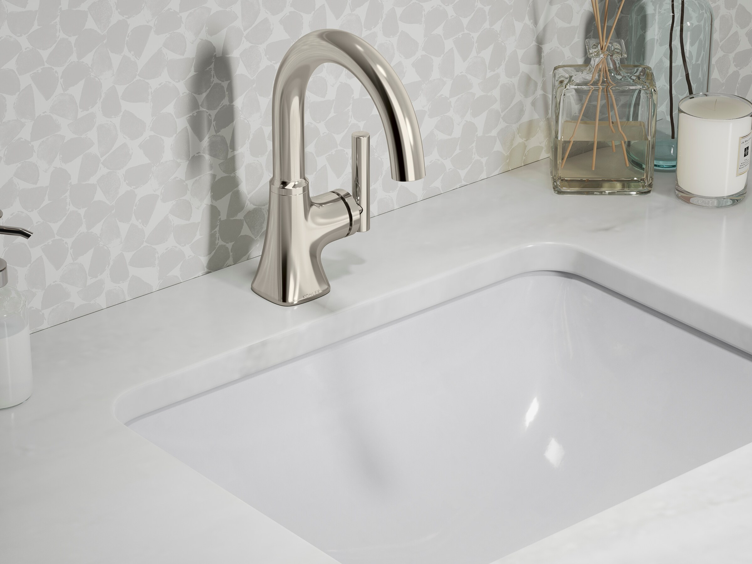 KOHLER REC27952-4D-SN Lavatory-Faucets - View #8