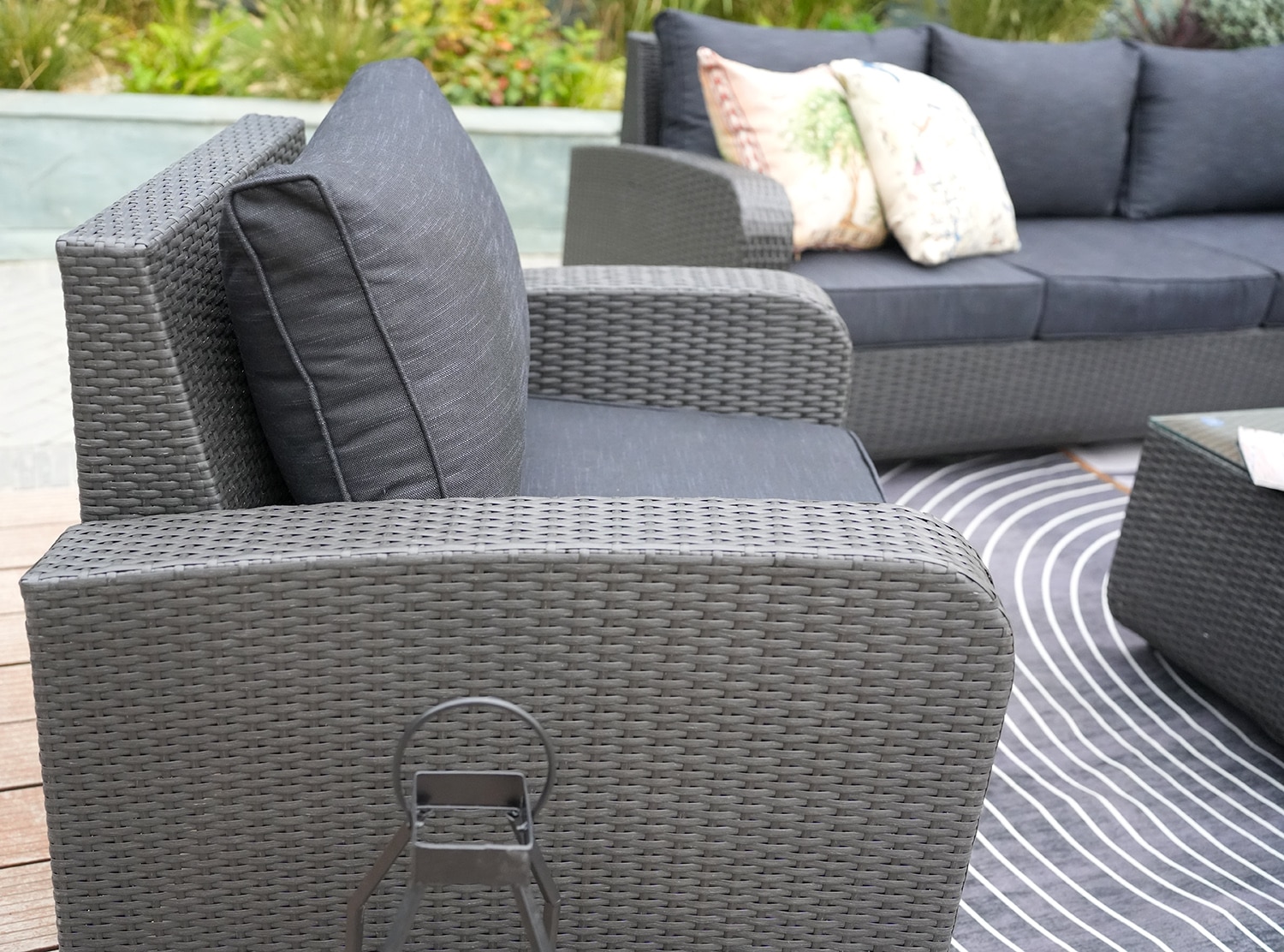 Direct Wicker DWS1515-BL Patio-Conversation-Sets - View #4