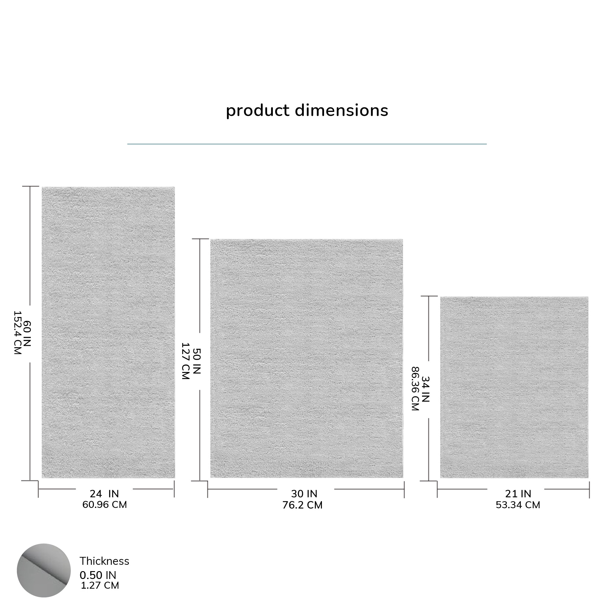 MH LONDON MH-BR-1043 Bath-Rugs - View #11