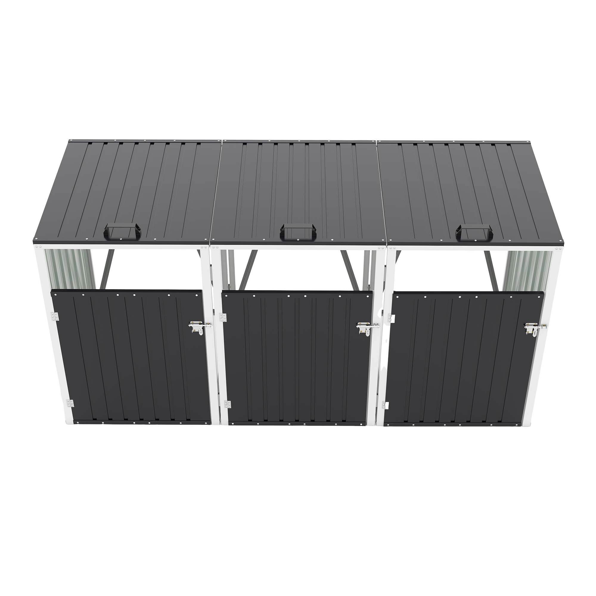 Clihome CL-WC5421BG Metal-Storage-Buildings-Sheds - View #16