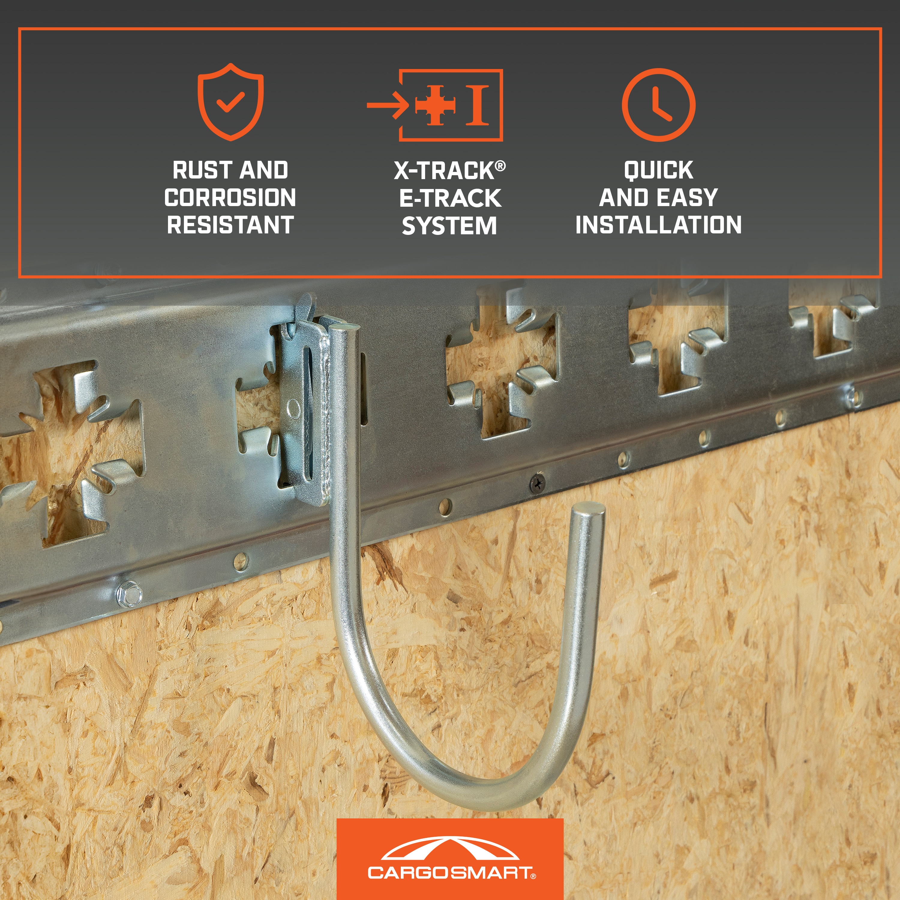 CargoSmart 1706 Garage-Storage-Rail-Sys-Acc - View #6