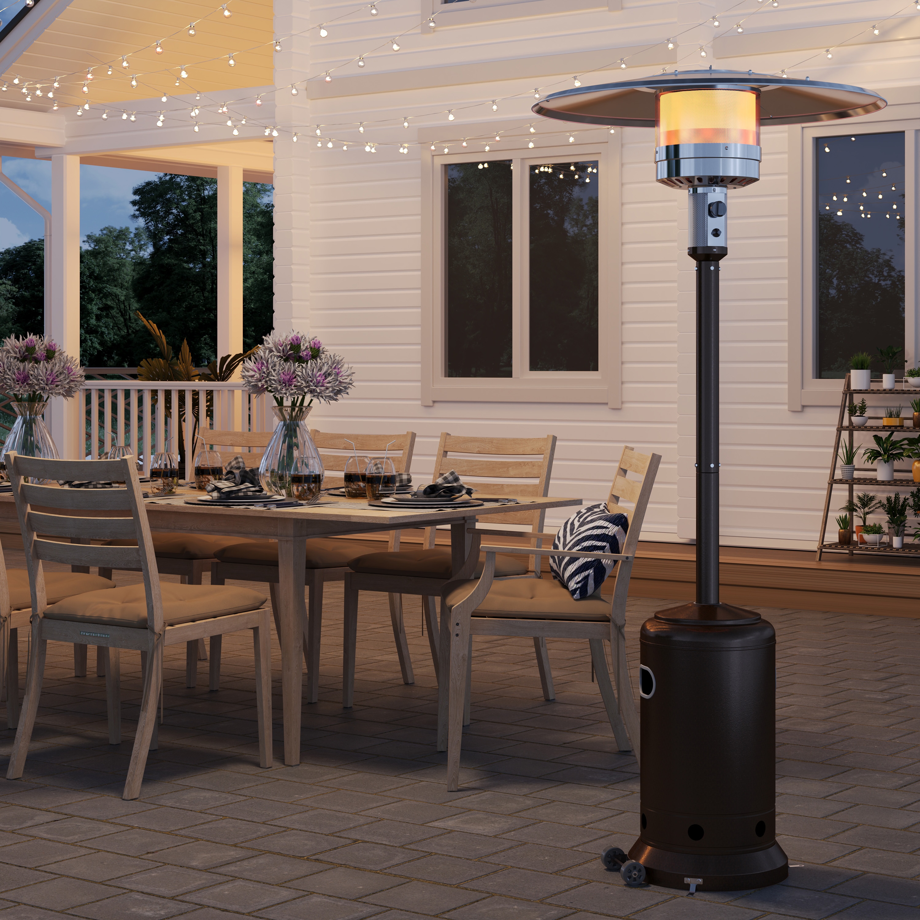 AURA OUTDOOR LS-SAS010-BU Patio-Conversation-Sets - View #3