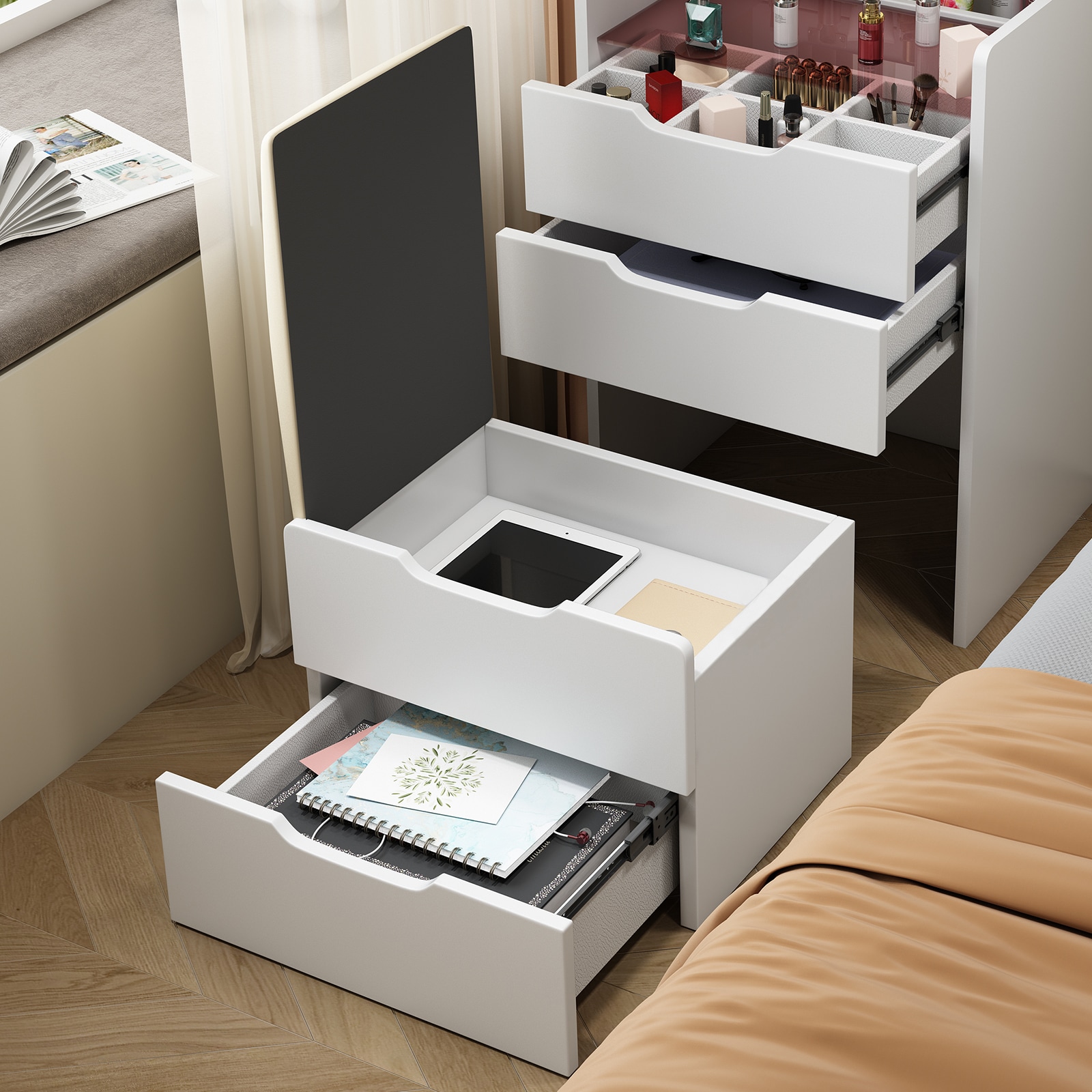 Siavonce XH92314 Bedroom-Vanities - View #3