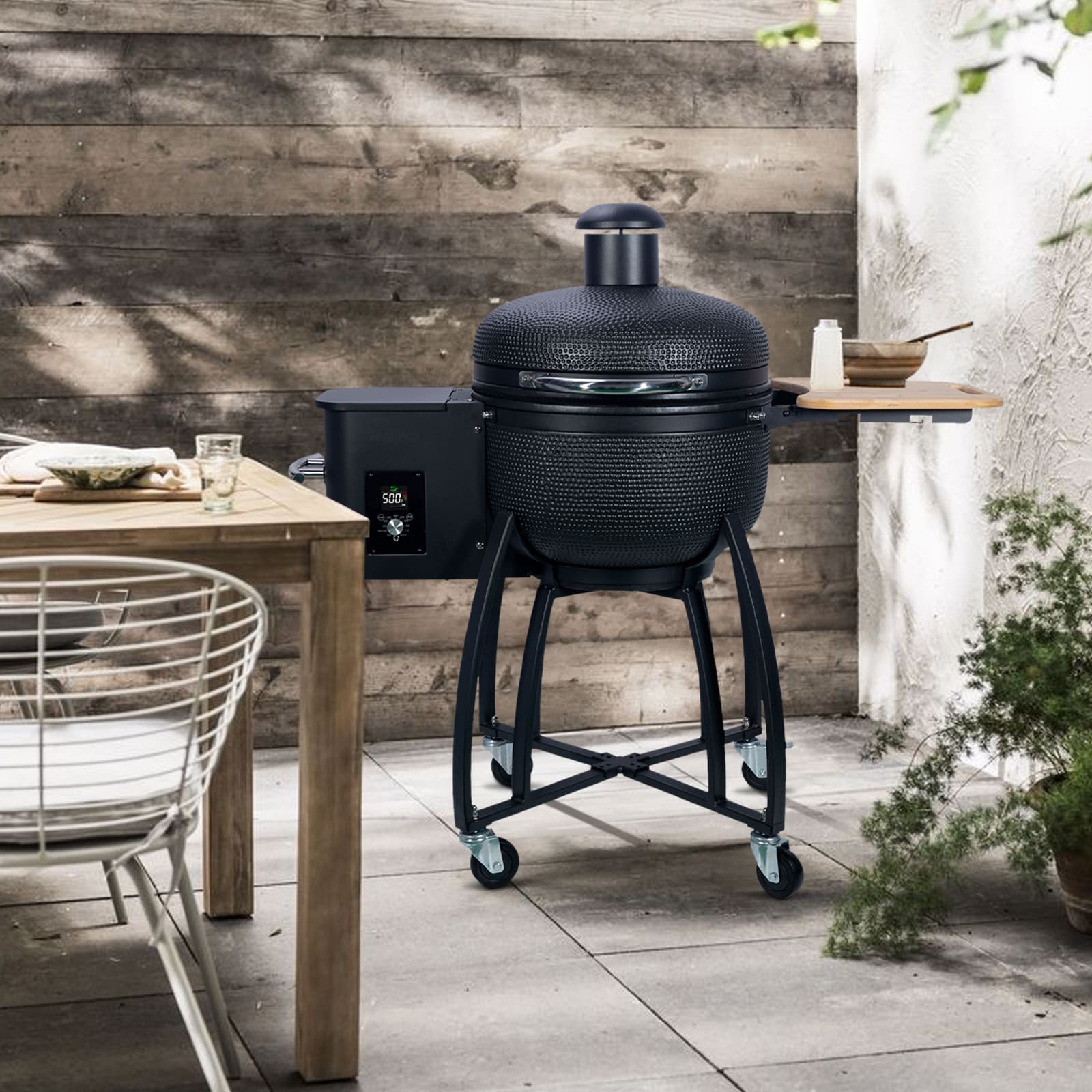 Maocao Hoom JL476BLK Pellet-Grills - View #3