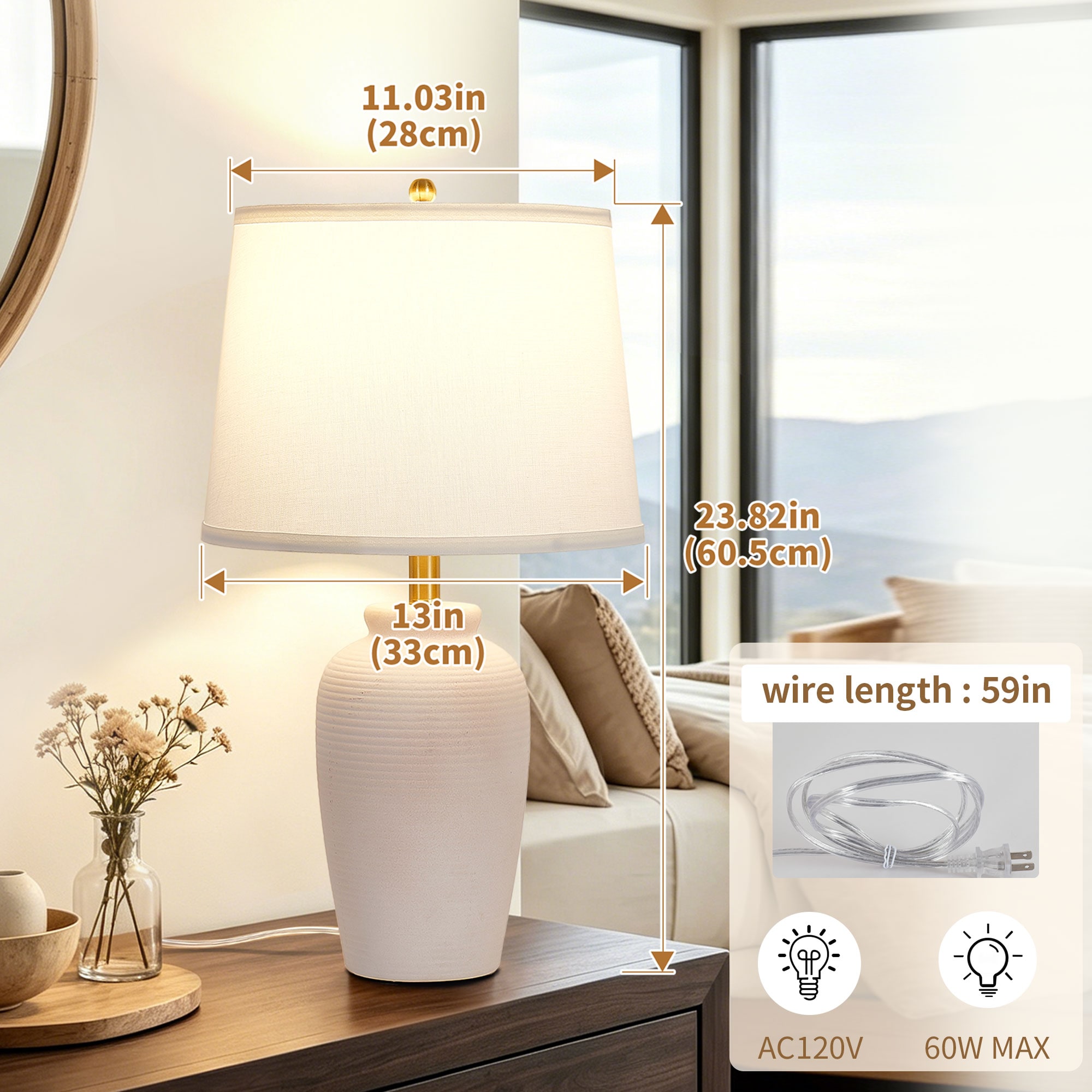 FAISHILAN LS1-334T-MB Table-Lamps - View #3