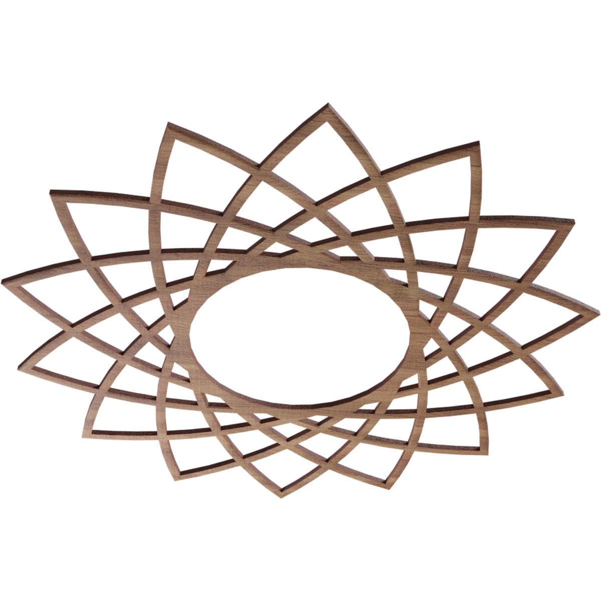 Ekena Millwork CMWP22X22X0250EAWA Ceiling-Medallions - View #2