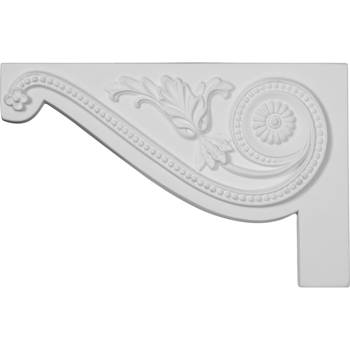 Ekena Millwork SB11X07PE-L Pearl 11-in W x 7-in H Primed Applique