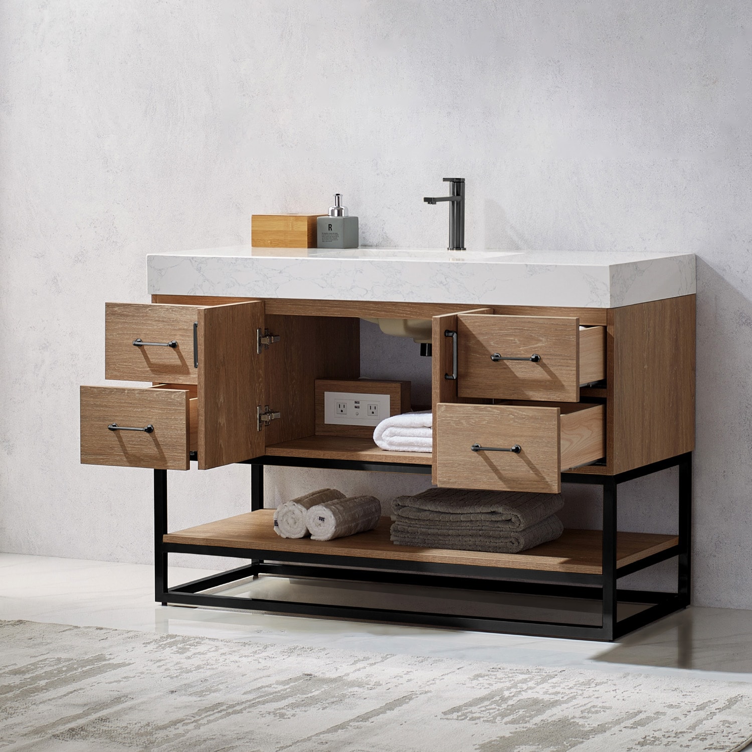 Vinnova 789048B-NO-GW-NM Bath-Vanity-Combo - View #3