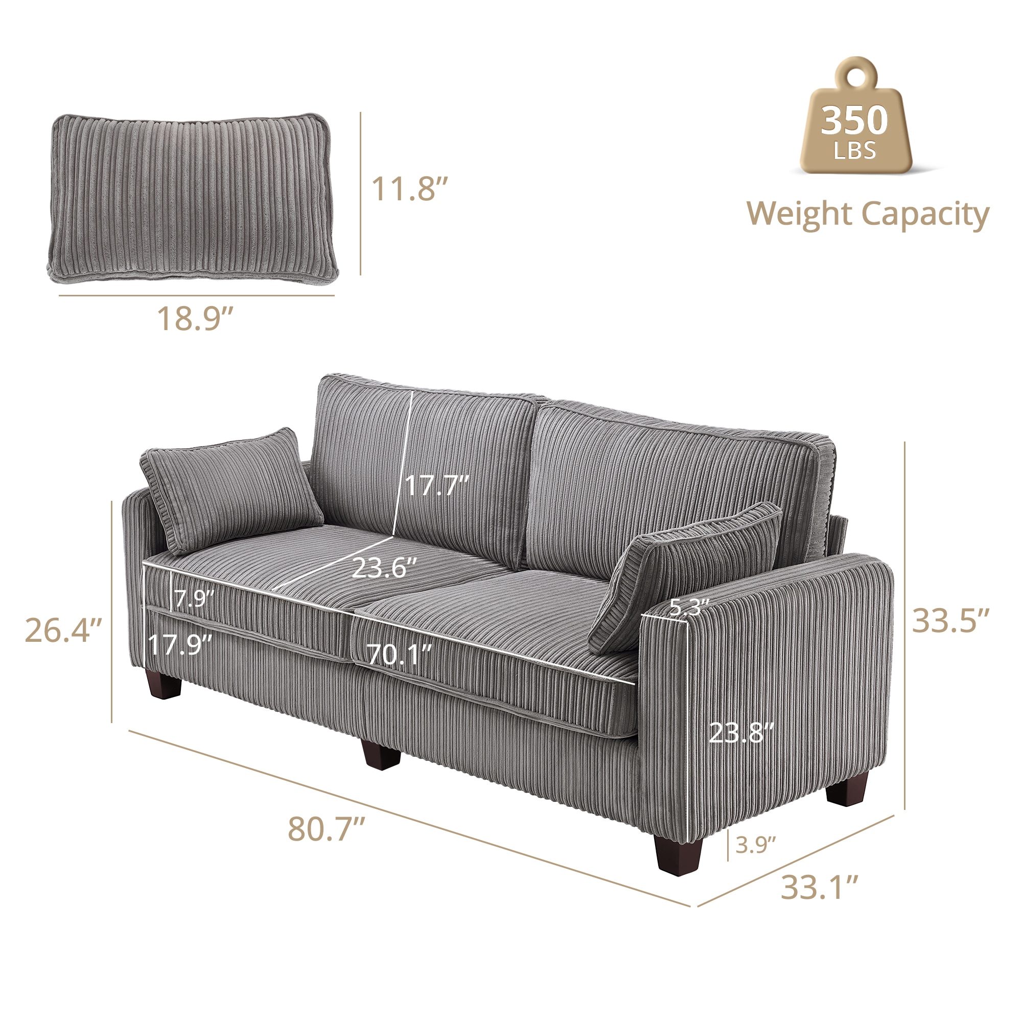 LUE BONA SG-004-01LS Sofas-Loveseats - View #6