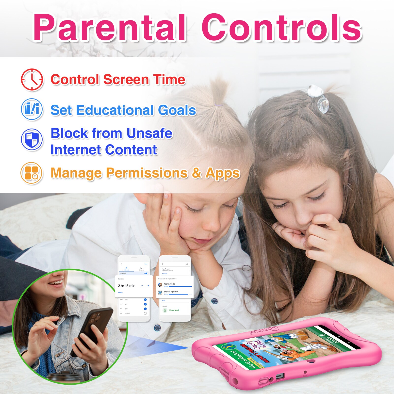Contixo V9-3-32 PINK tablets - View #4