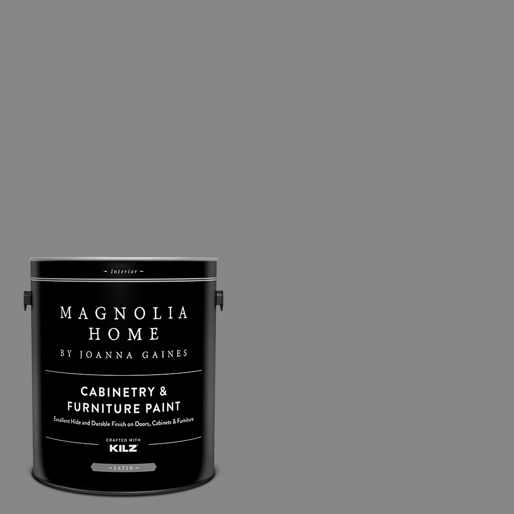 Magnolia Home MAG090-4141123  by Joanna Gaines Satin Teak Cups MAG090 Tintable Cabinet Furniture Paint Enamel ( 1-gallon )