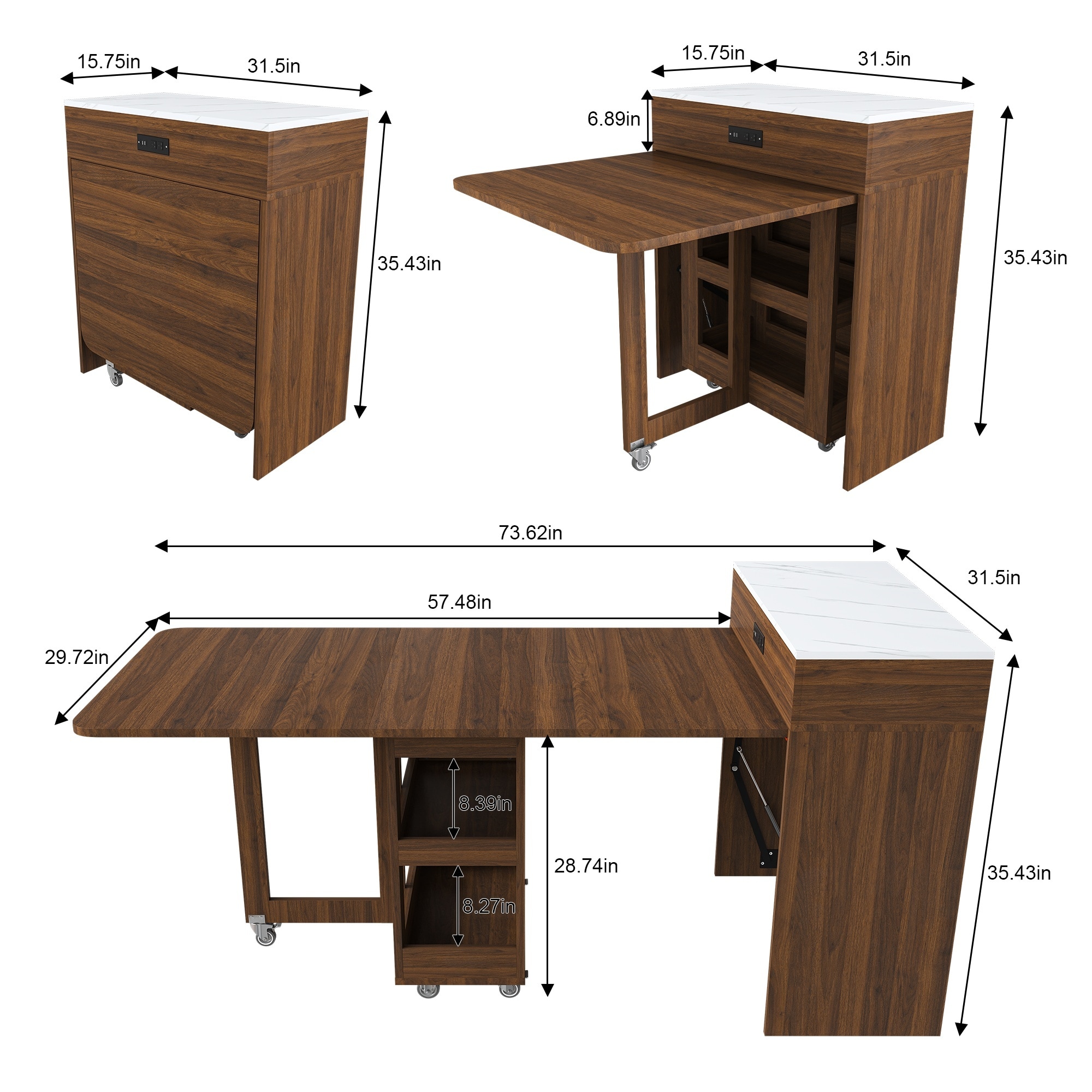 Horizons Prime LJW110081 Dining-Tables - View #7