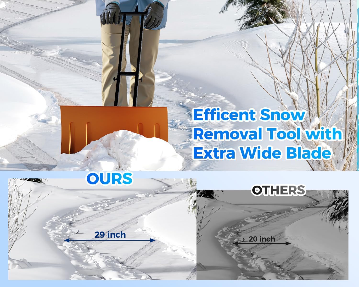 Garvee LYU01PPG-346APKVV Snow-Shovels - View #6