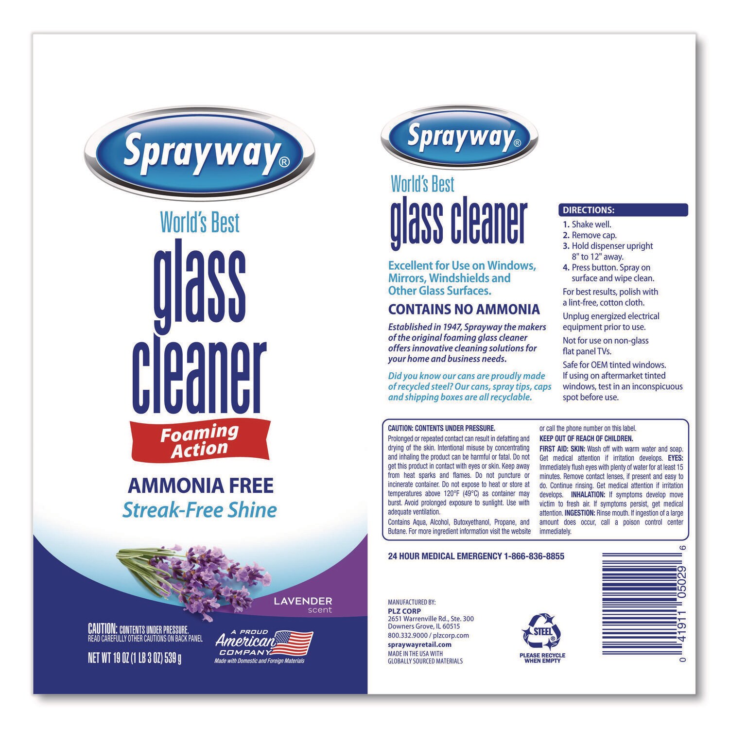 Sprayway SW5029R All-Purpose-Cleaners - View #4