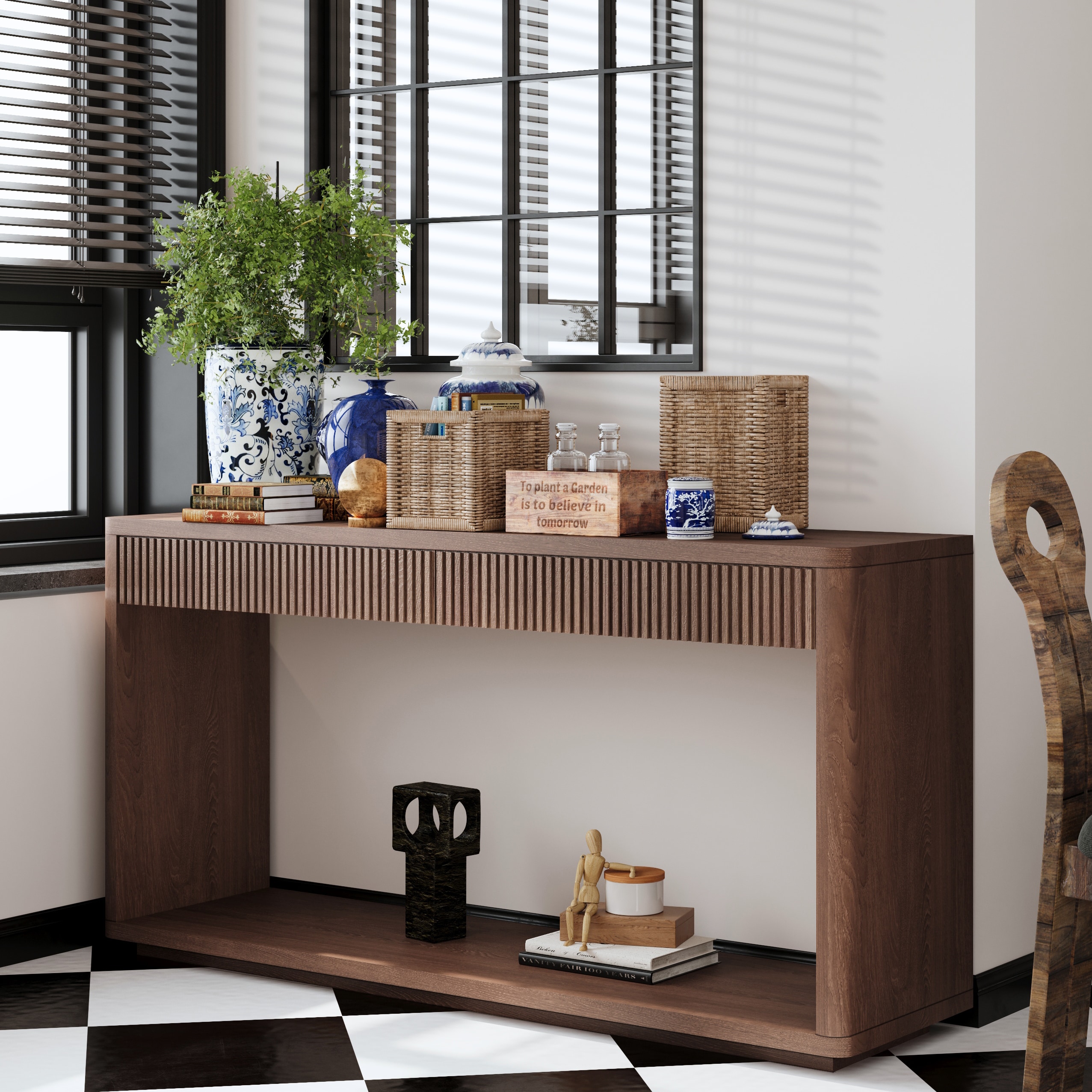 LOVMOR SF-W-W1435P337641 Console-Sofa-Tables - View #2