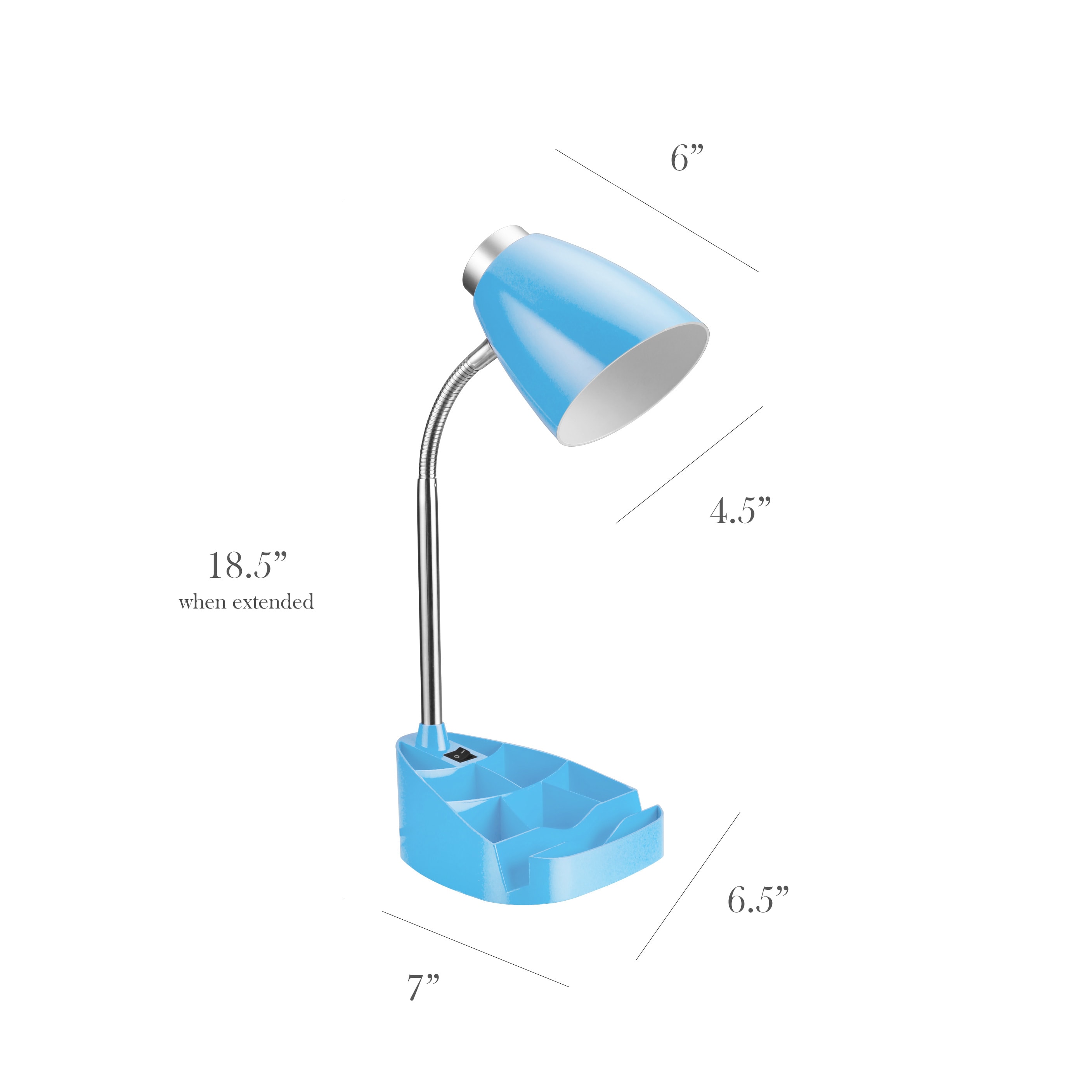 LimeLights LD1002-BLU Desk-Table-Lamps - View #4