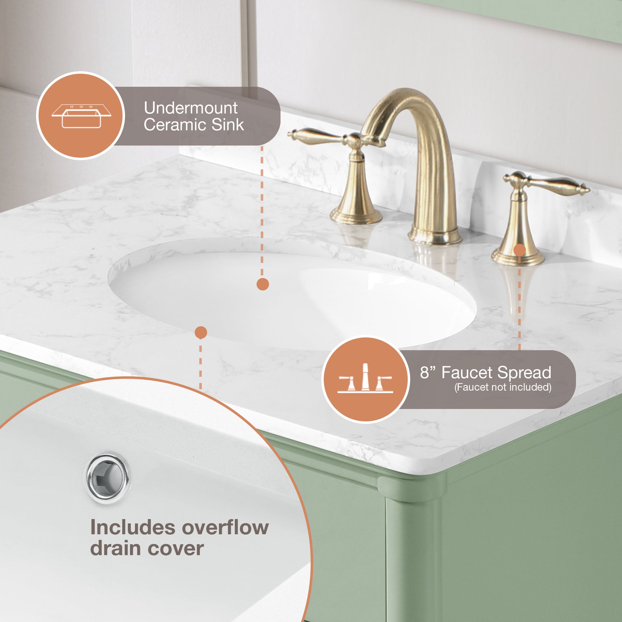allen + roth RIAN 30SG Bath-Vanity-Combo - View #6