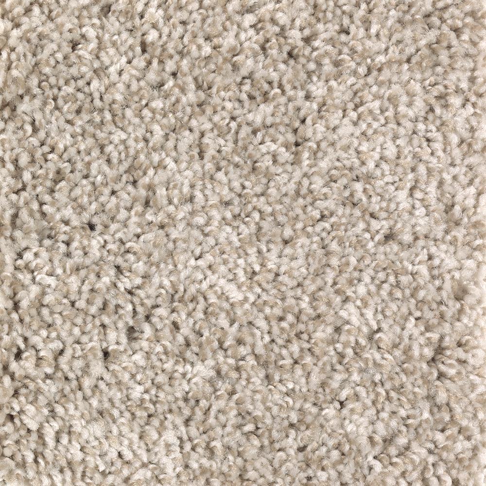 STAINMASTER CCV07-L014-0808 (Sample) Essentials Hope-mills Place Champagne Glee Textured Carpet
