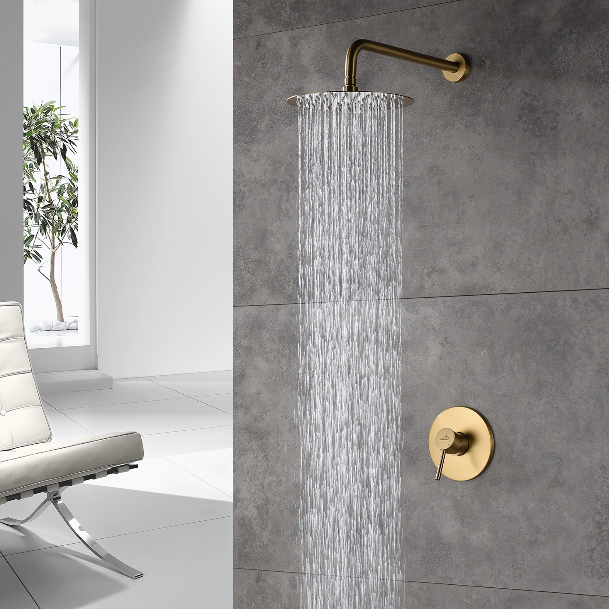 CASAINC M6609-A-10-BG Tub-Shower-Faucets - View #4