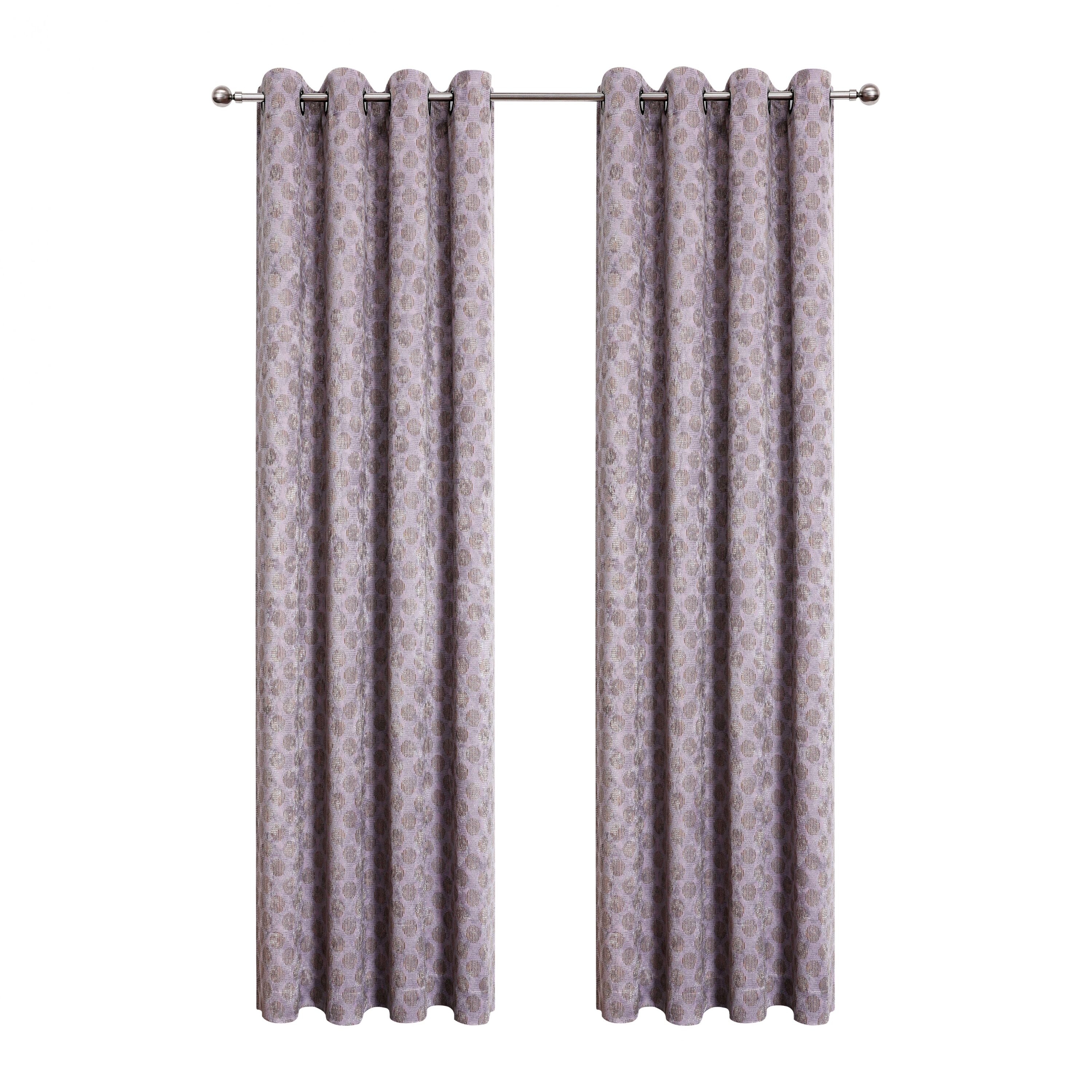 KATE AURORA METALLIC-SYD-PP-LAV curtains - View #2