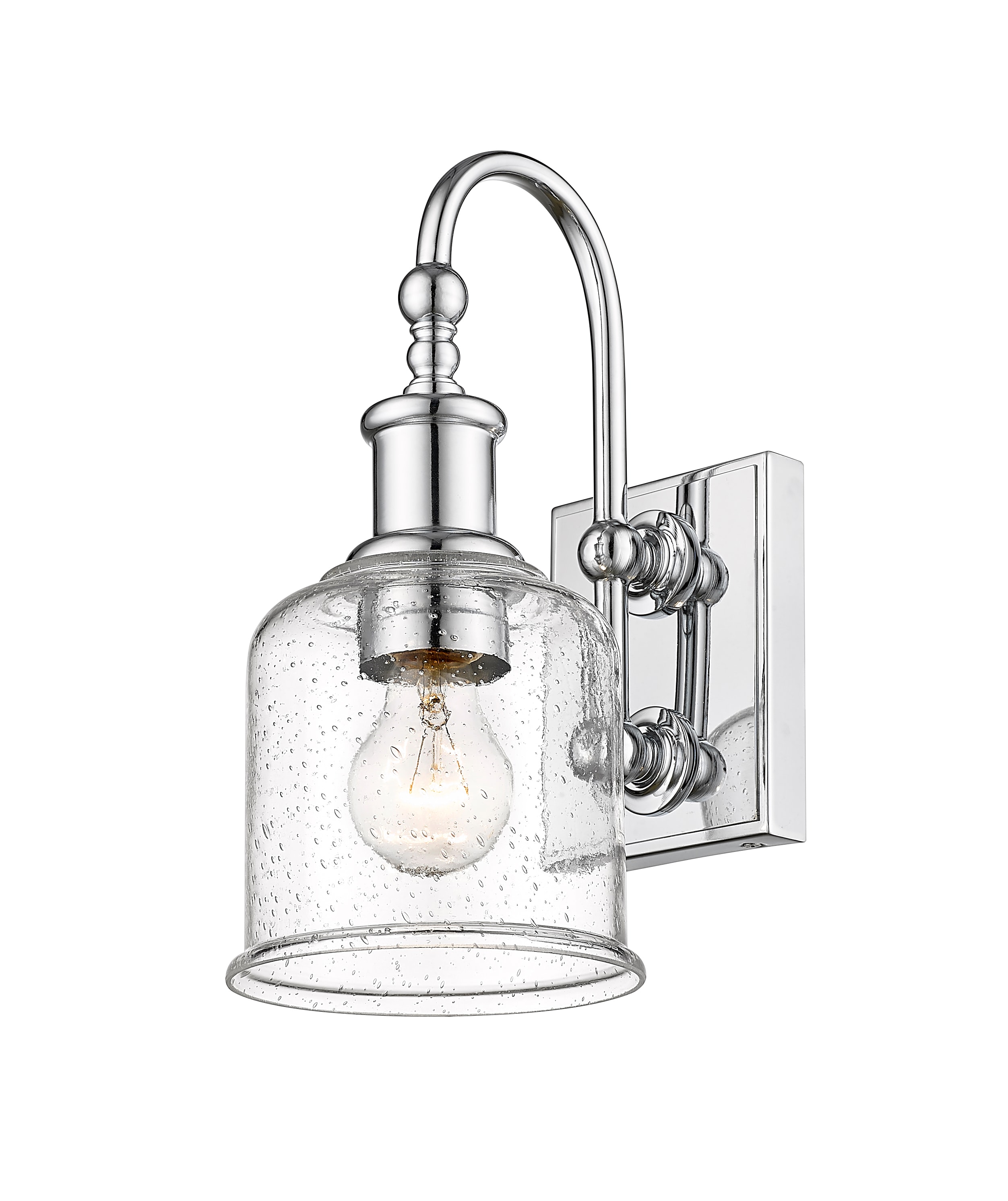 Z-Lite 734-1S-CH Bryant 5.5-in 1 -Light Polished Chrome Modern/contemporary Vanity light