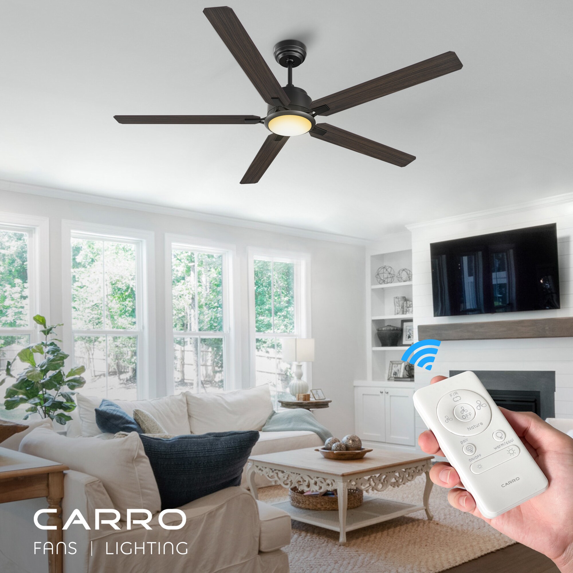 CARRO USA LYDC605J-L11-B5-1 Ceiling-Fans - View #2