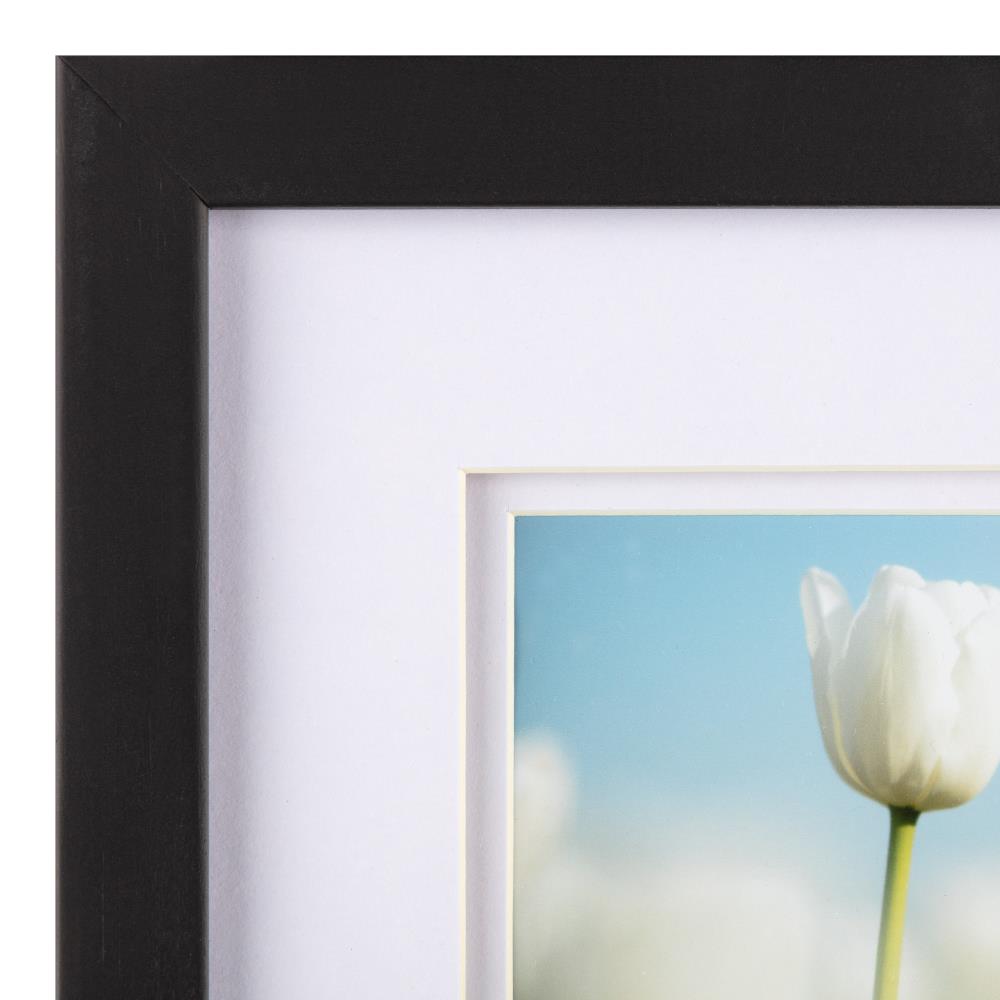 Mainstays 8 x 10 Black Linear Frame, Set of 6