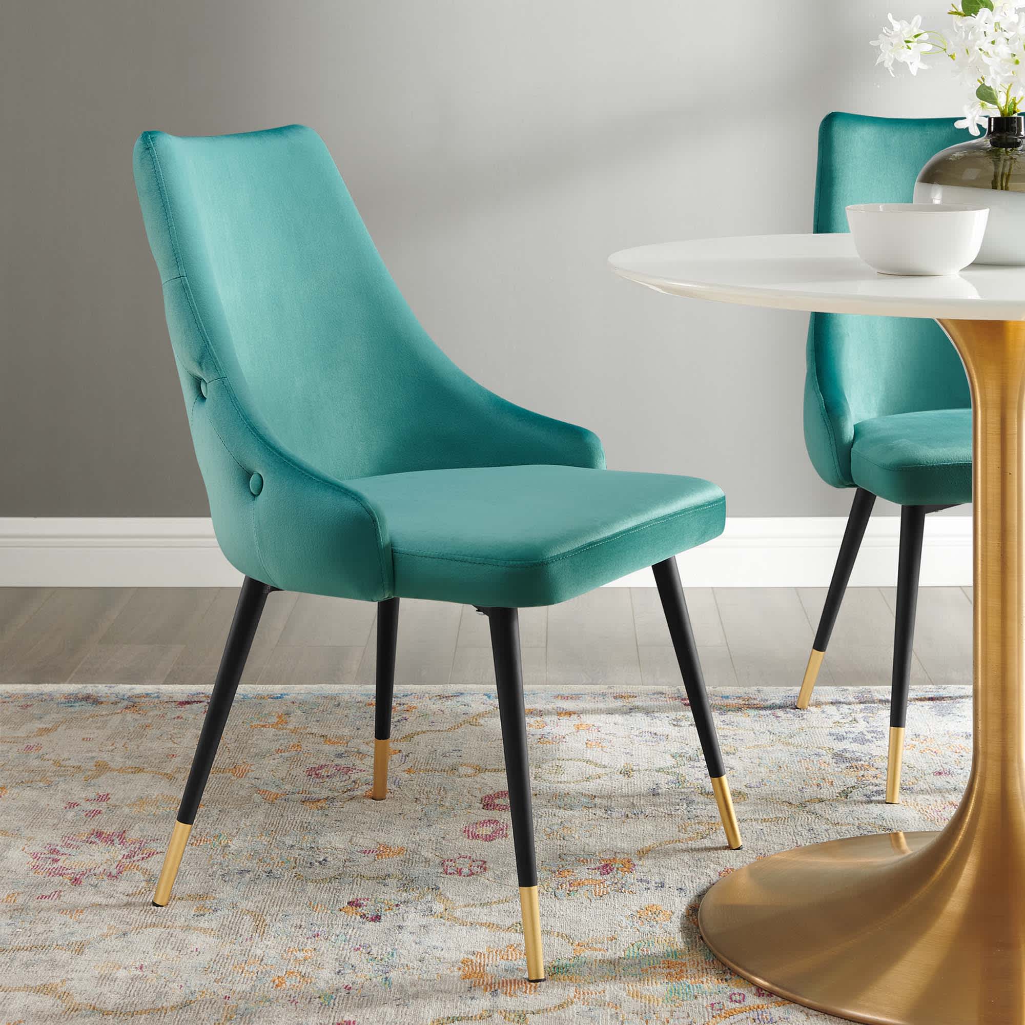 Modway EEI-3907-TEA Dining-Chairs - View #3