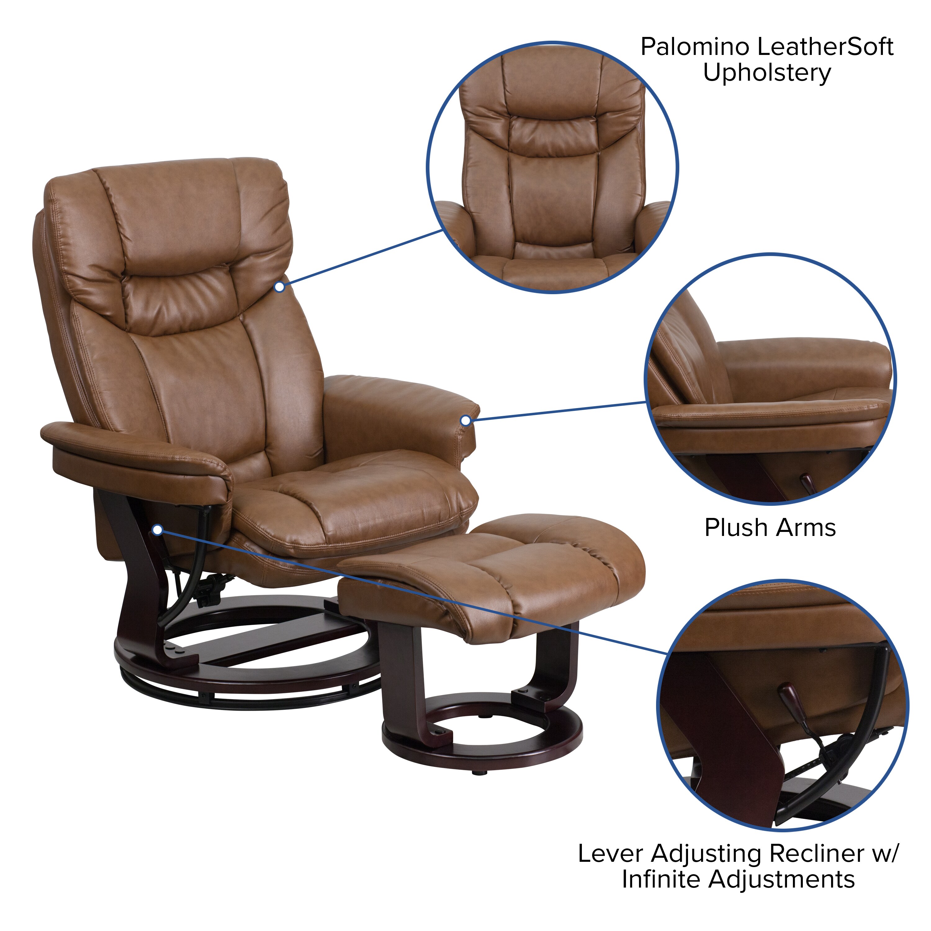 Flash Furniture 847254015691 recliners - View #8