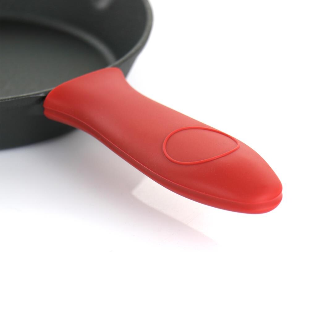 Greater Goods Silicone Handle, BPA-Free, Heat Resistant Handle for Cast  Iron Skillet, Birch White