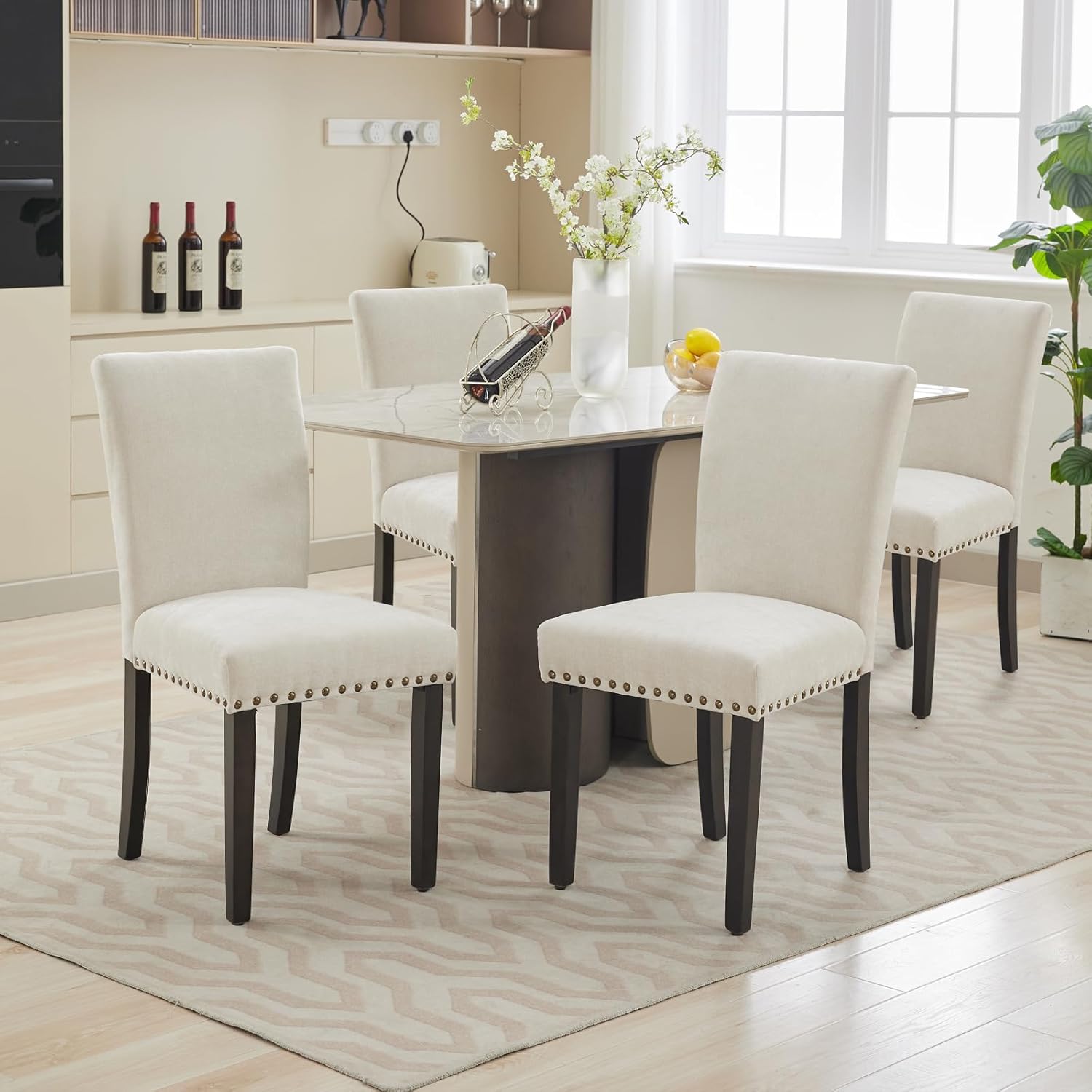 Qeetex LHF-CY-7BL19 Dining-Chairs - View #2