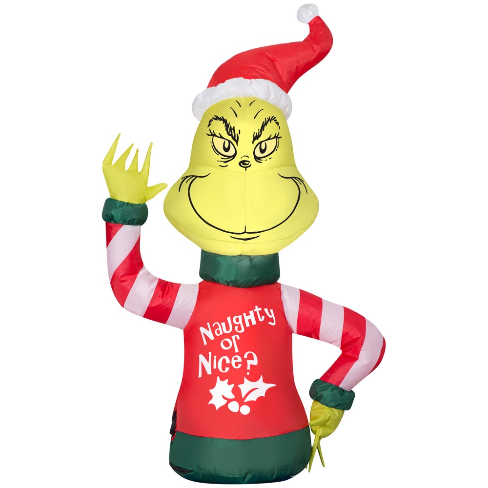 Grinch with Scarf Car Buddy Christmas Holiday inflatable  Christmas  inflatables, Inflatable decorations, Holiday inflatables