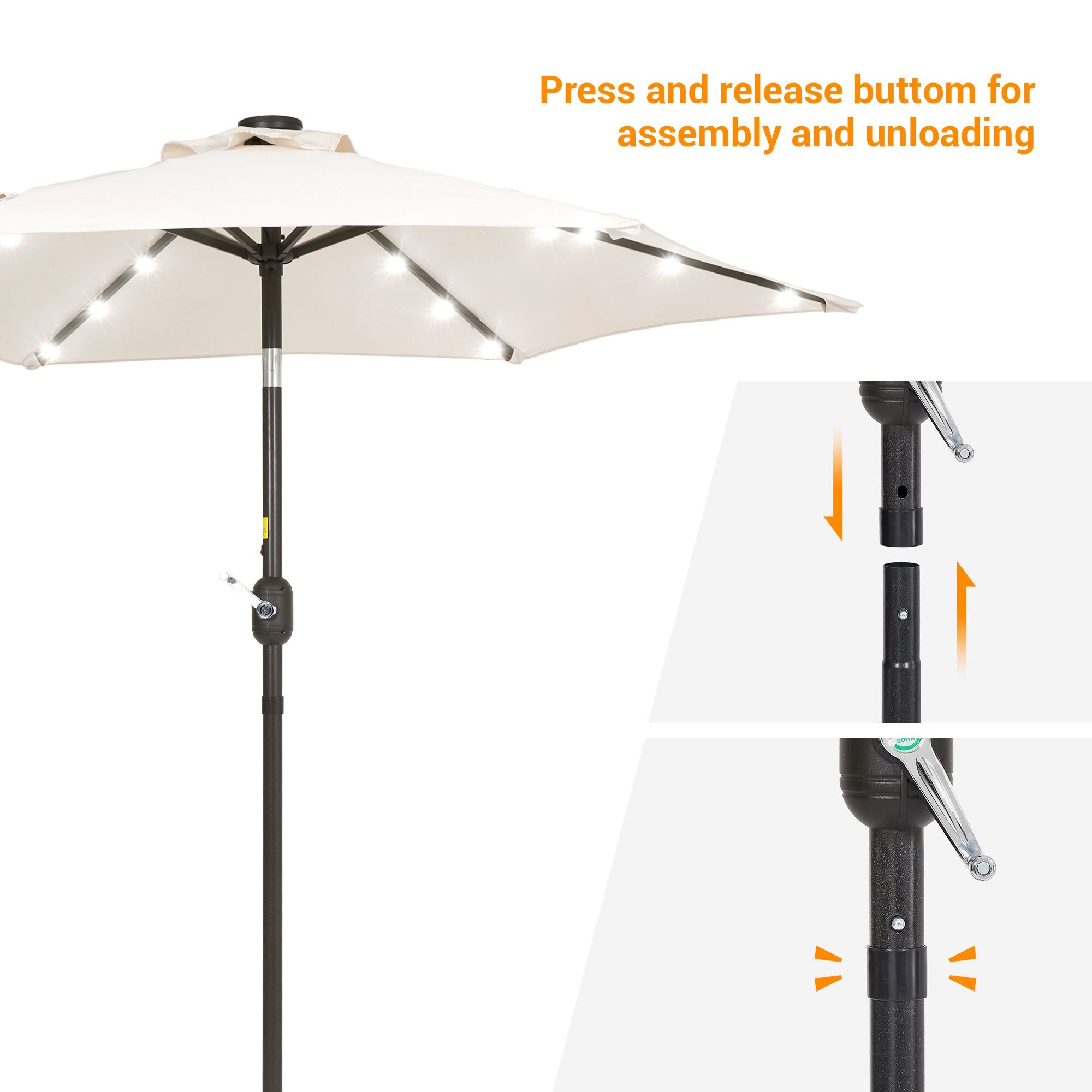 Sonkuki SD-TJLED75BG Umbrellas-2 - View #8