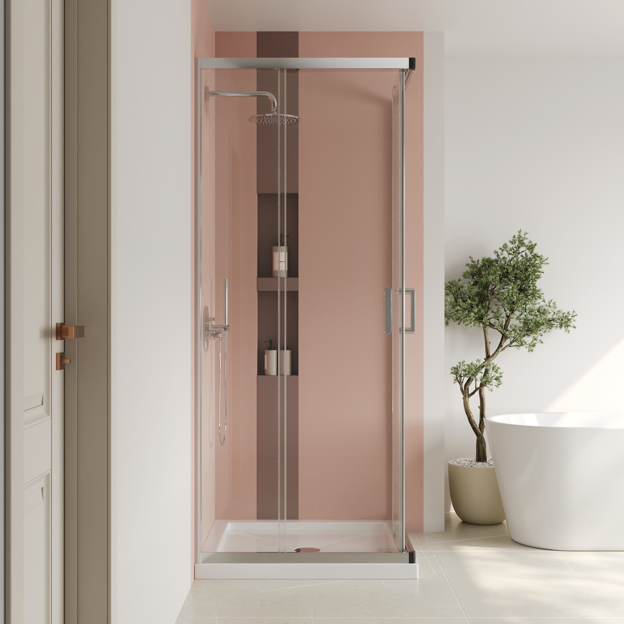 DeerValley DV-1SD0213 Alcove-Shower-Kit - View #2