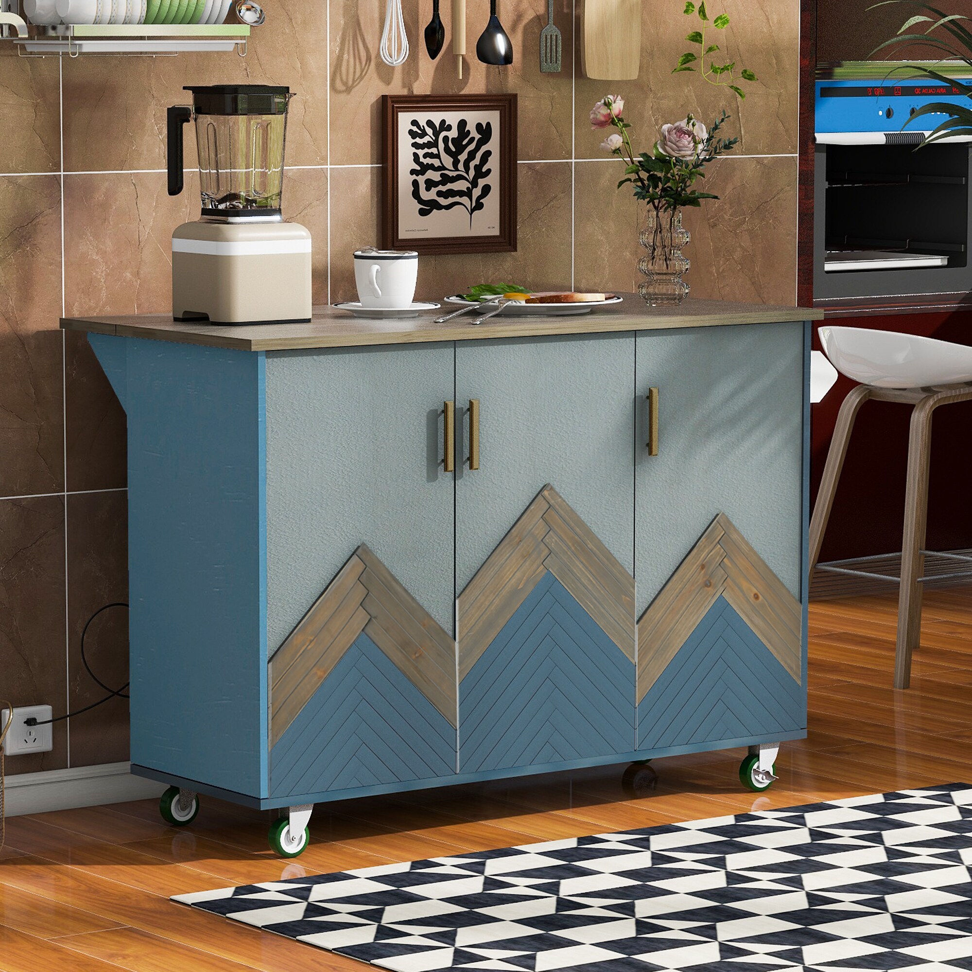 ModernLuxe L-WF315658AAG Kitchen-Furniture - View #18