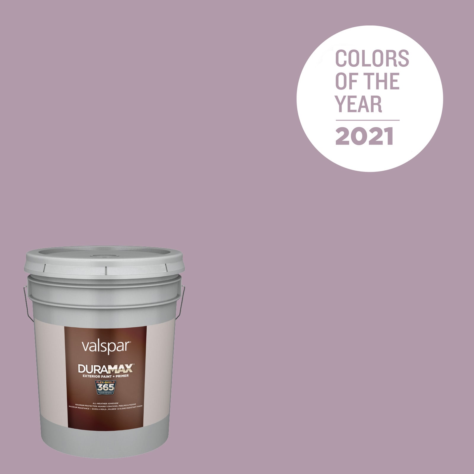 Valspar 1002-7C-9576 Duramax Semi-gloss Dusty Lavender 1002-7C Latex Exterior Paint + Primer ( 5-gallon )